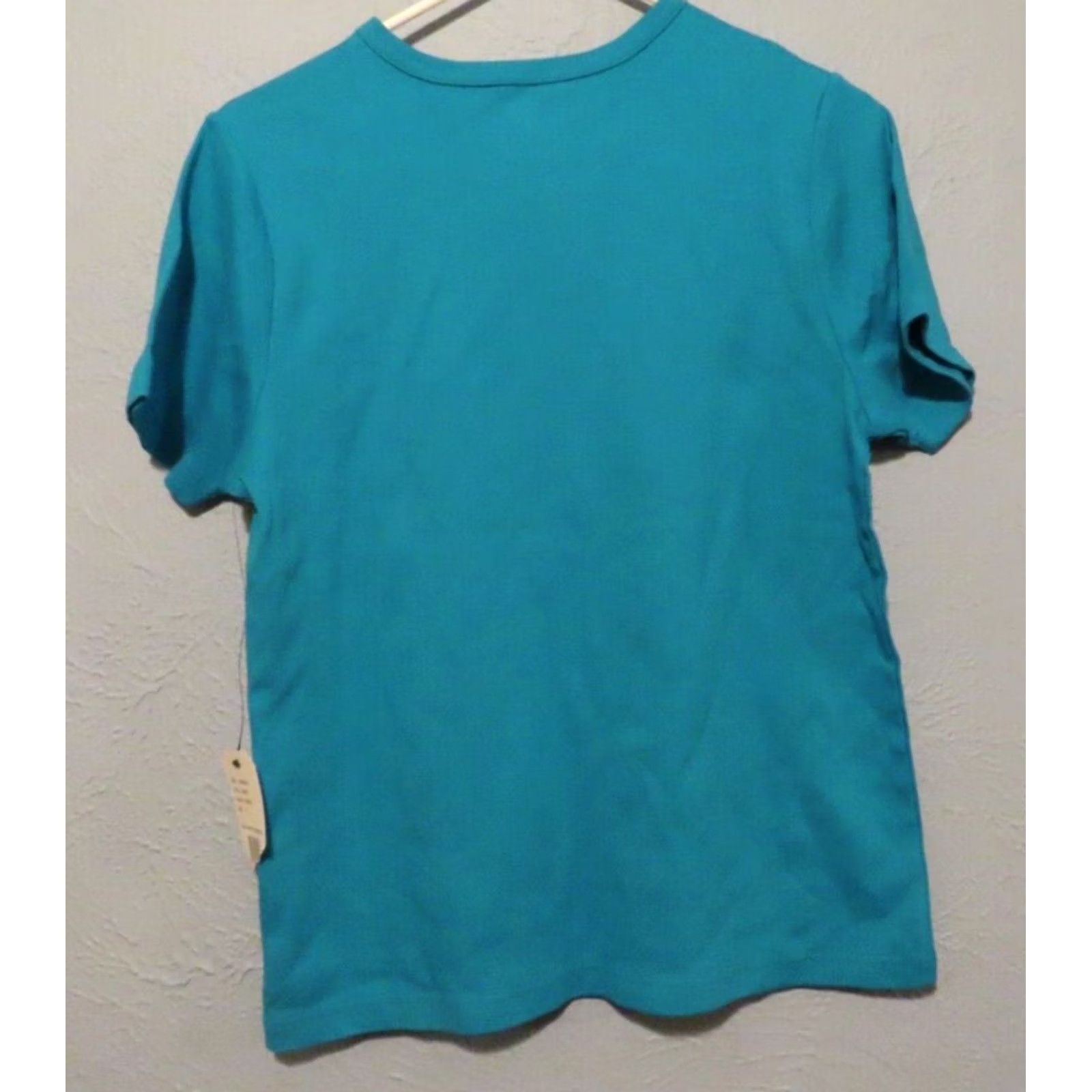 Vintage VINTAGE Alaska Shirt Womens S Blue Bird Rhinestones Totem T-Shirt Size S / US 4 / IT 40 - 6 Thumbnail