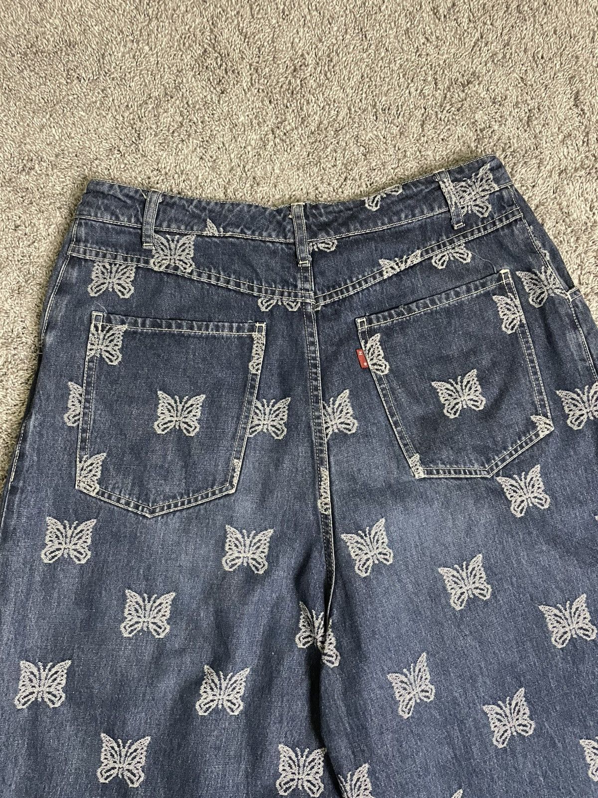 Needles Needles Butterfly Baggy Jeans Size US 30 / EU 46 - 9 Thumbnail