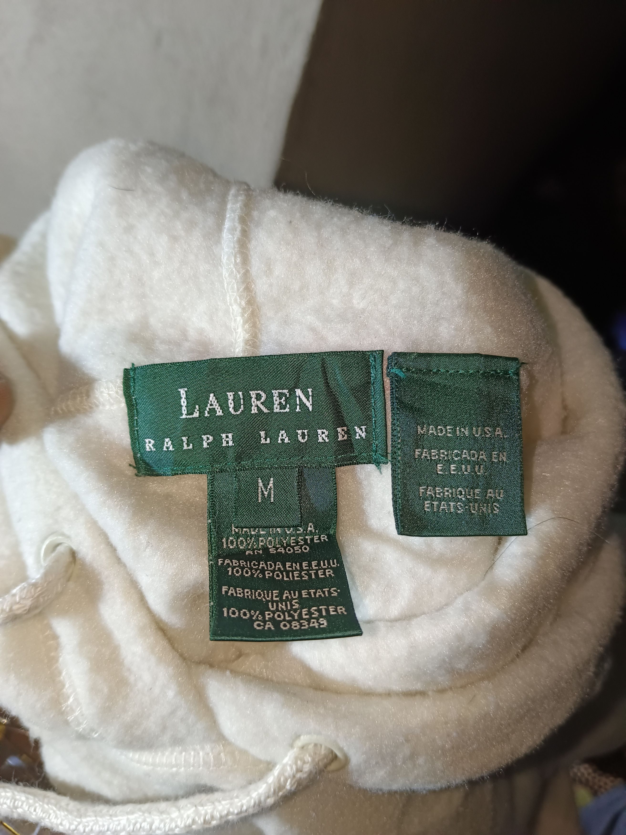 Polo Ralph Lauren × Ralph Lauren Vintage Polo Ralph Lauren Hoodie jacket Size US M / EU 48-50 / 2 - 5 Thumbnail