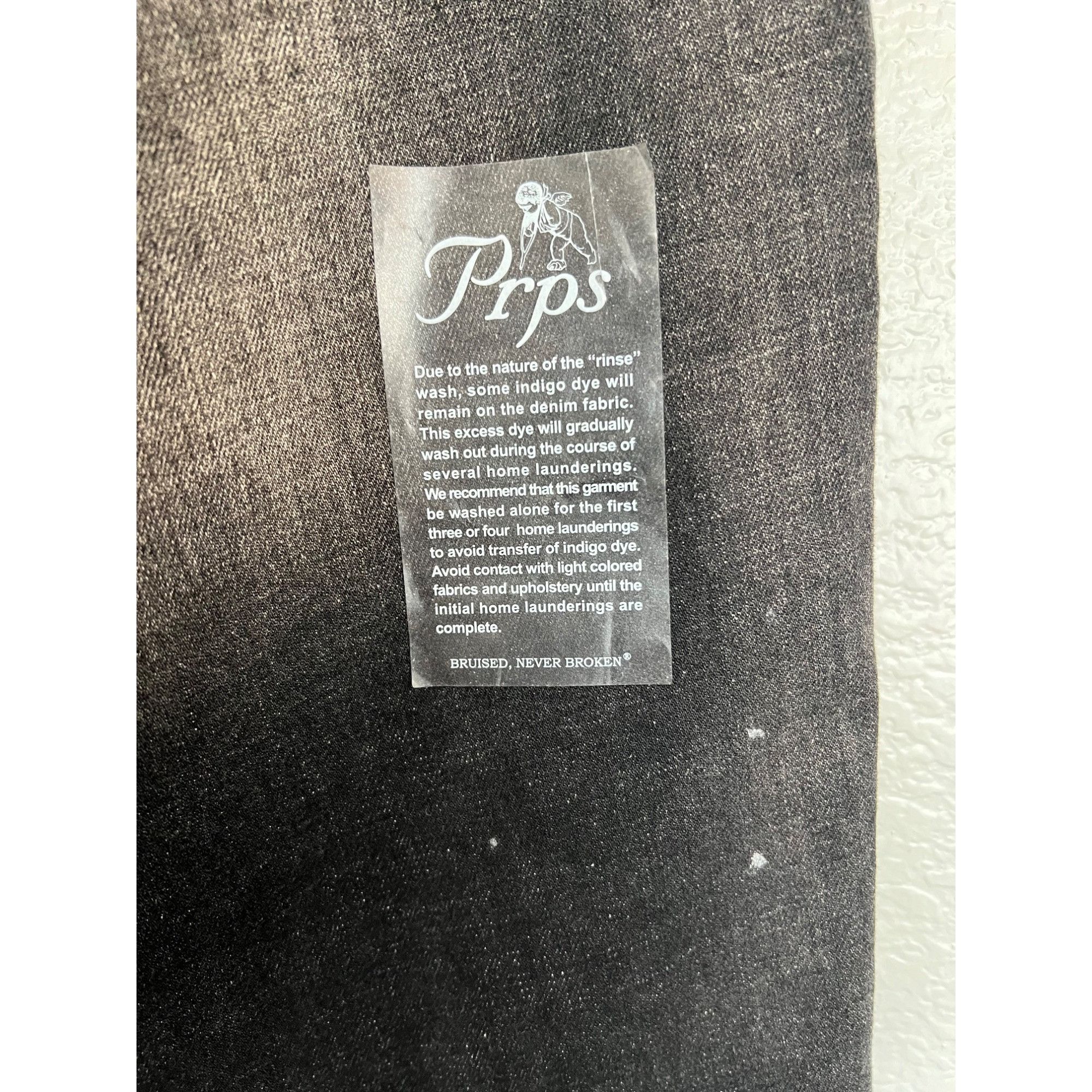 Prps Prps The Eleanor Distressed Mens Jeans - Size 40x35 Size US 40 / EU 56 - 7 Thumbnail