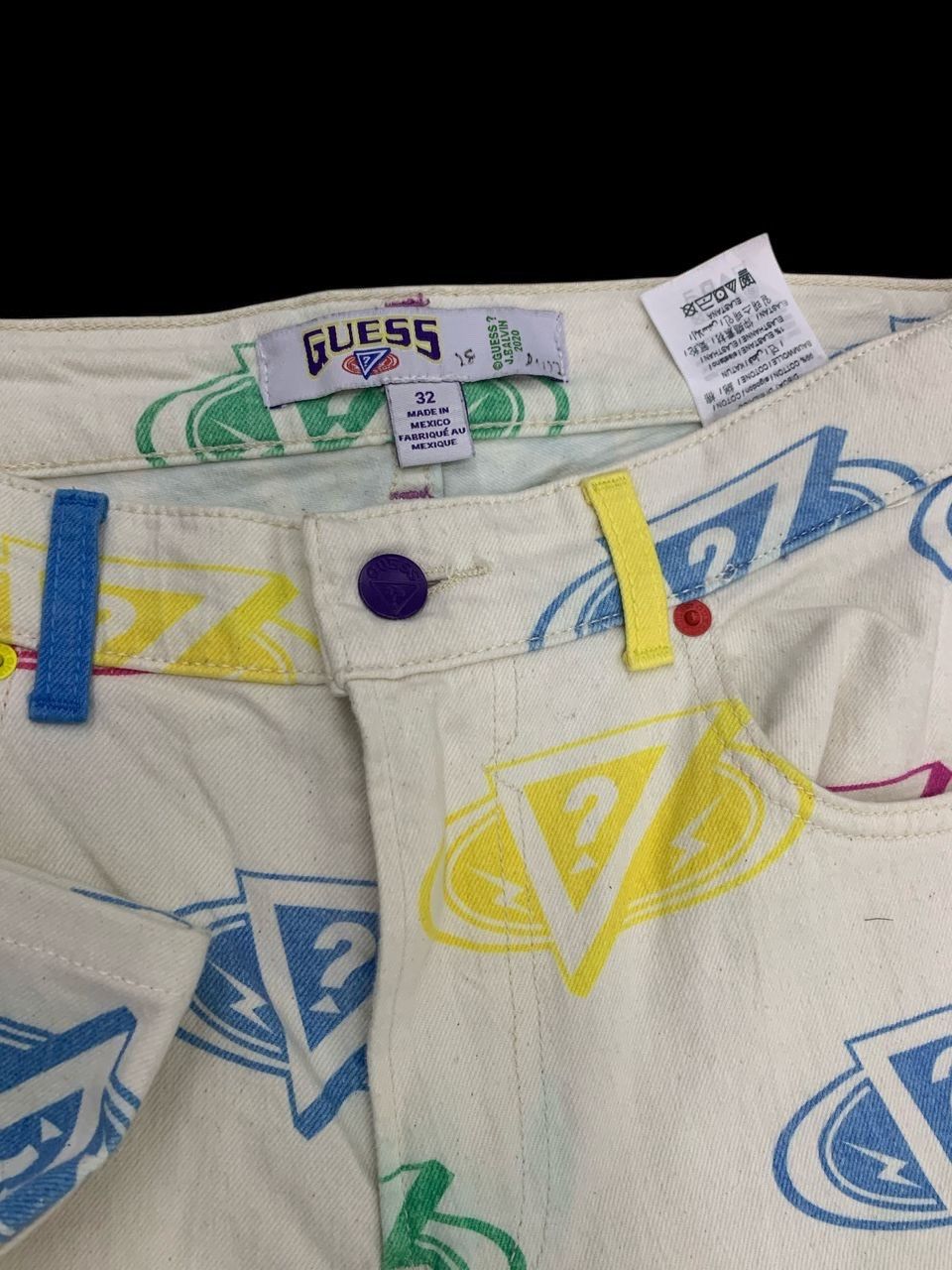 Designer × Guess × J Balvin Guess X J Balvin Jeans Size US 32 / EU 48 - 2 Thumbnail