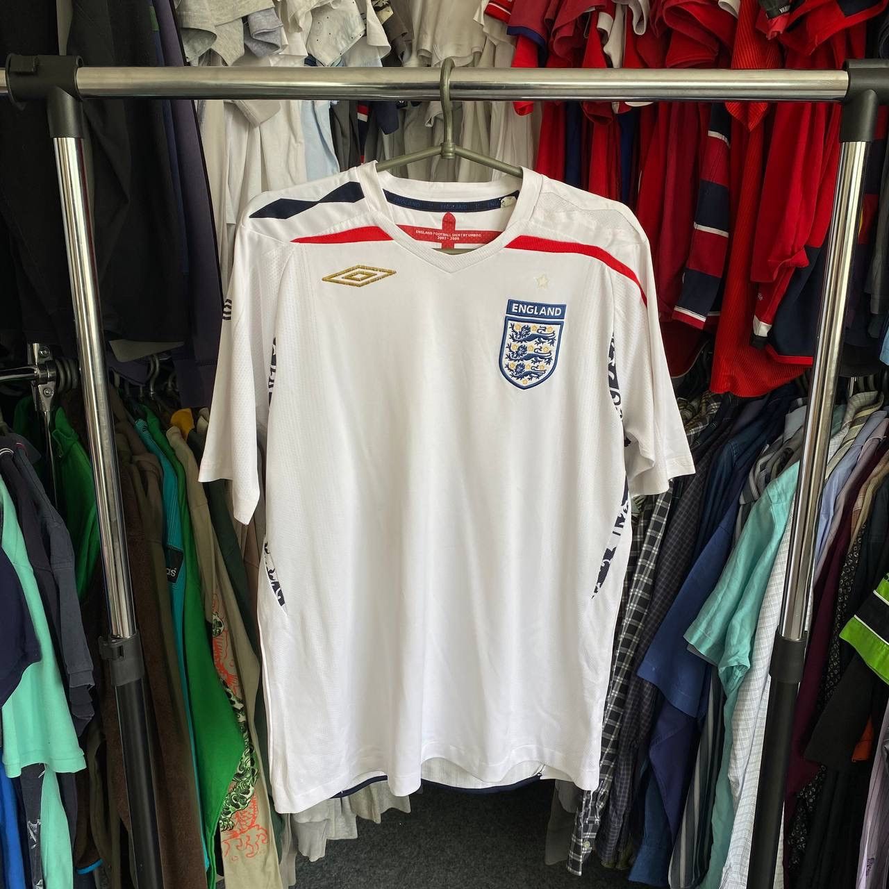 Umbro × Vintage Vintage Umbro England 2007 National Soccer team jersey Size US M / EU 48-50 / 2 - 1 Thumbnail