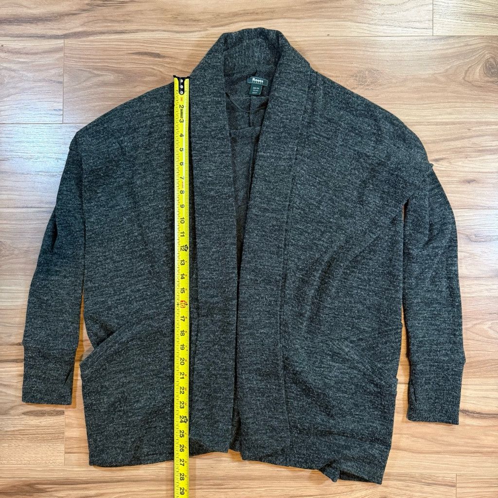 47 Brand Roots Women’s XS Open Front Cardigan Green Size XXS / US 00 / IT 34 - 6 Thumbnail