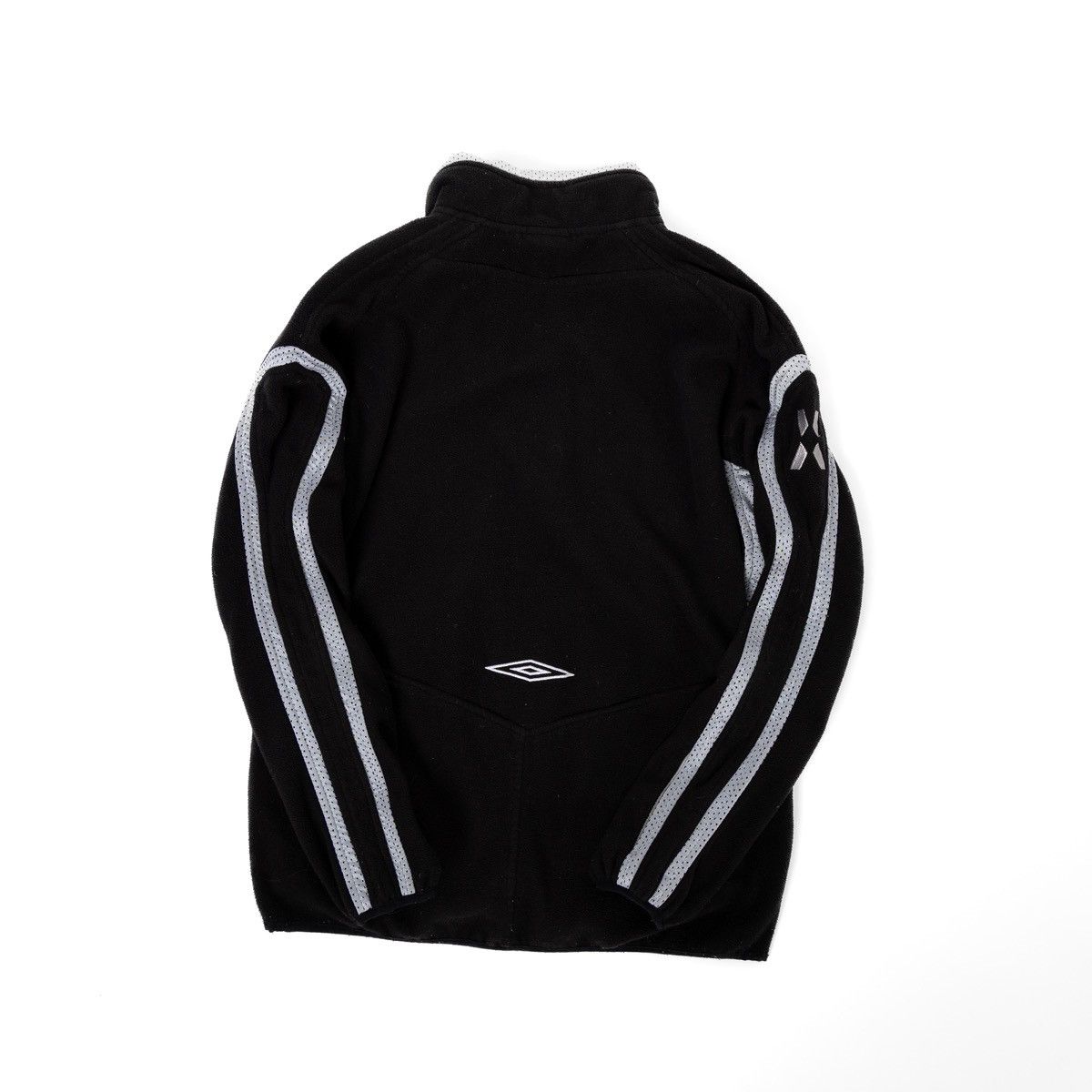 Umbro Umbro Mens Black Fleece Jacket Half Zip Athletic Track Top Size US XS / EU 42 / 0 - 5 Thumbnail