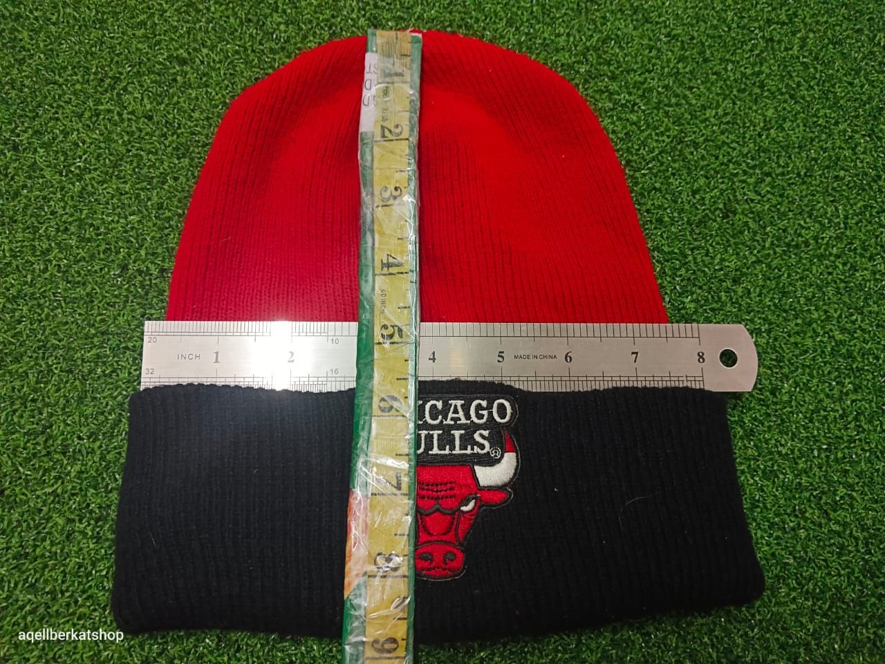 Other CHICAGO BULLS Embroidered Beanie (Red/Black) Size ONE SIZE - 6 Thumbnail