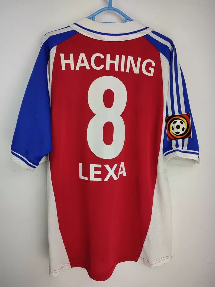 Vintage Vintage Spvgg Unterhaching home 2000-02 #8 LEXA FOOTBALL Size US L / EU 52-54 / 3 - 13 Thumbnail