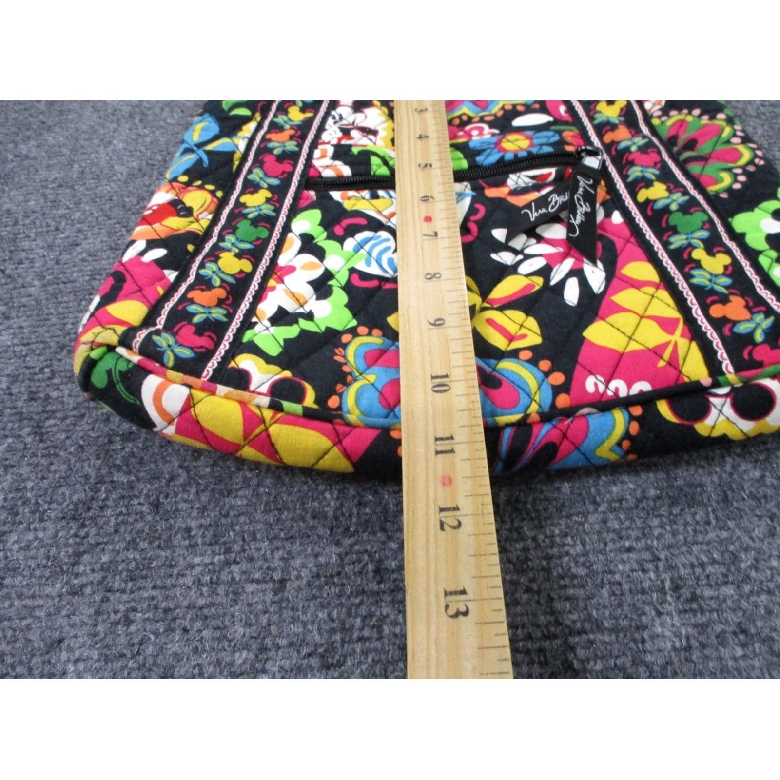 Vera Bradley Vera Bradley Women Bag Shoulder Multicolor Floral Mickey Minnie Disney Strap Casual Medium Womens Size ONE SIZE - 4 Thumbnail