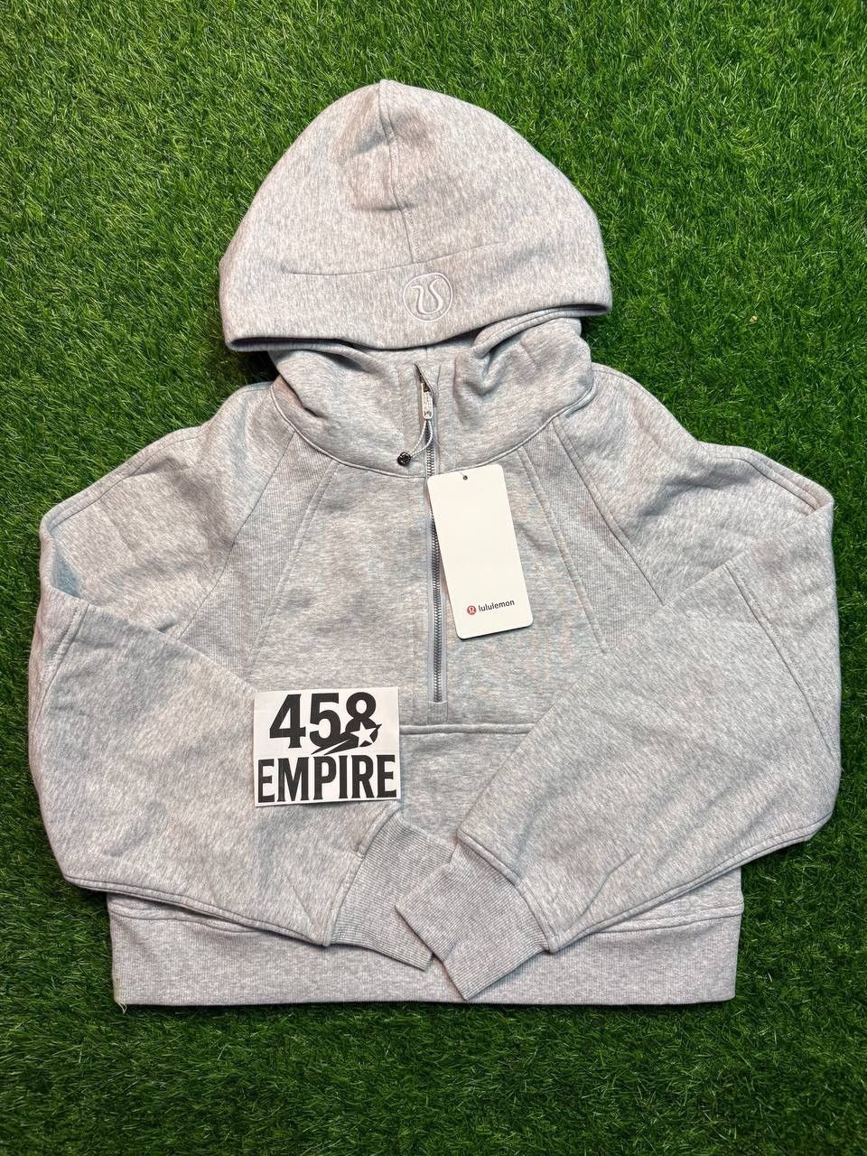 Lululemon Grey Lululemon quarter zip one size Size ONE SIZE - 1 Preview