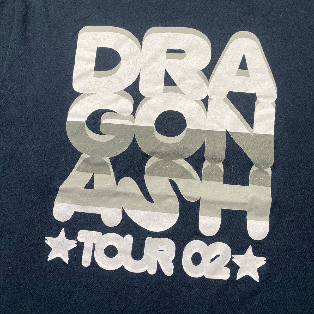 Band Tees × Japanese Brand × Rap Tees y2k 2002 Dragon Ash Rap Rock Group Tour Tee Size US L / EU 52-54 / 3 - 2 Thumbnail