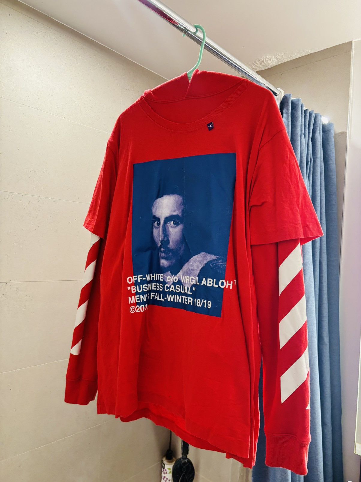 Off-White Diagonal Bernini Shirt Hoodie