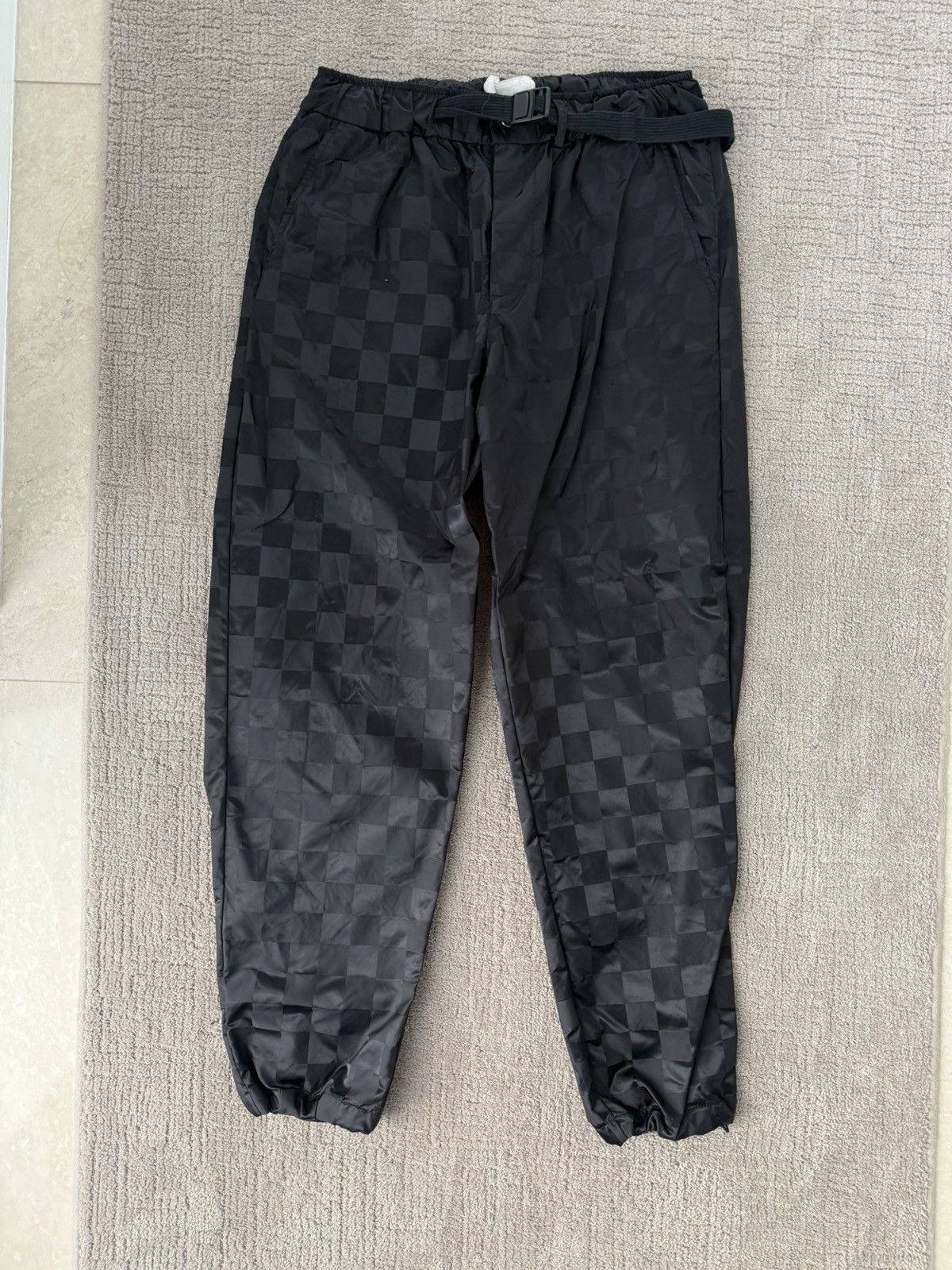 Kith Checkered Satin Davon Pant - Size Small Size US 30 / EU 46 - 1 Thumbnail