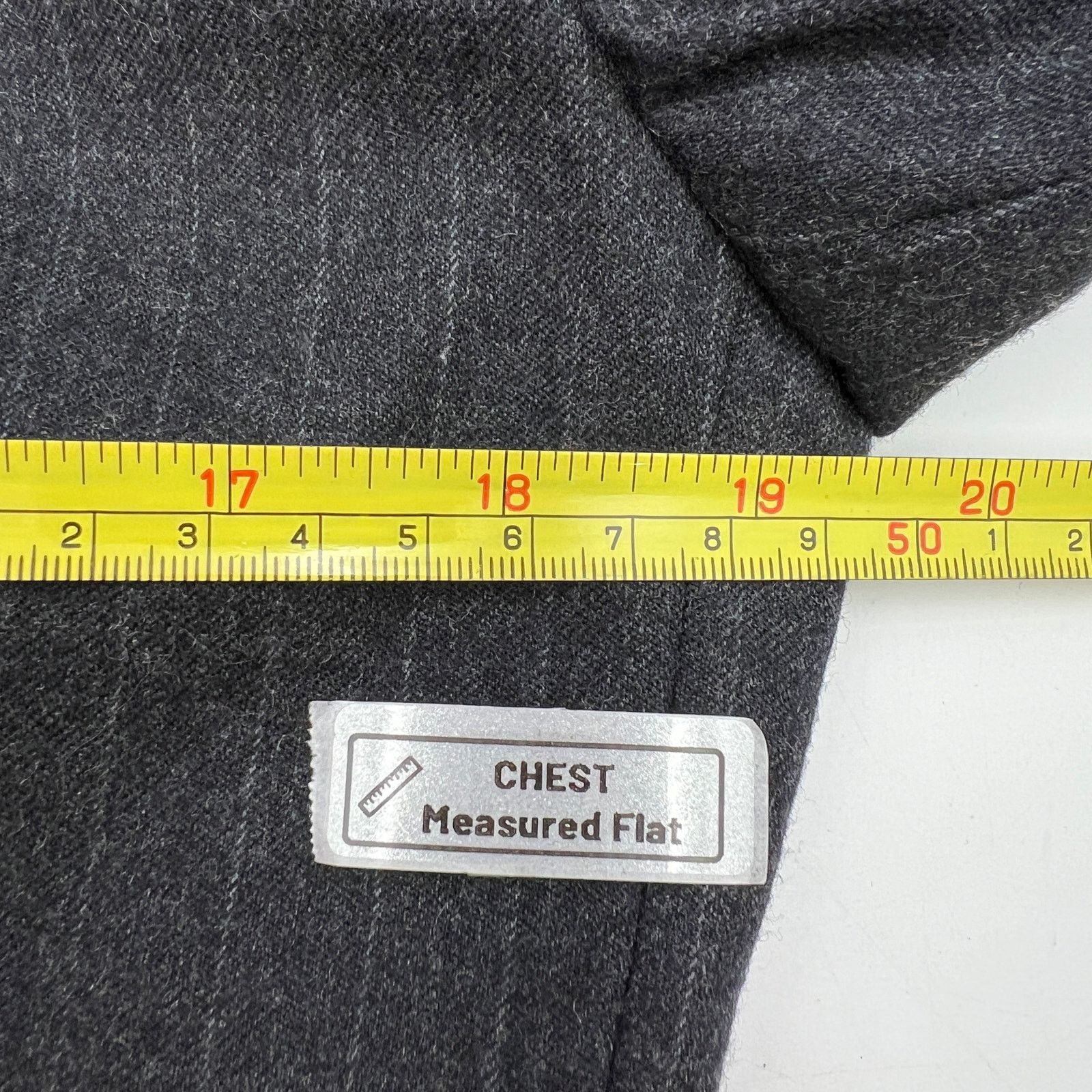 Ralph Lauren Vintage Ralph Lauren Gray Stripe Wool Blazer Size M / US 6-8 / IT 42-44 - 5 Thumbnail