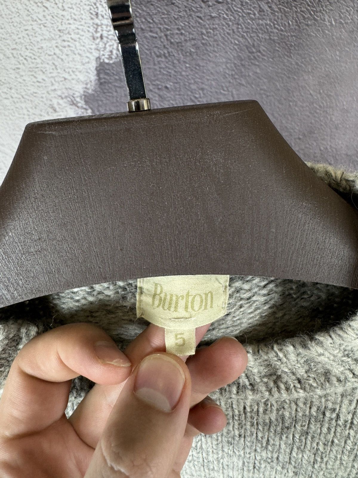 Burton Burton vintage ornament wool sweater size 5 knitwear Size US XL / EU 56 / 4 - 10 Thumbnail