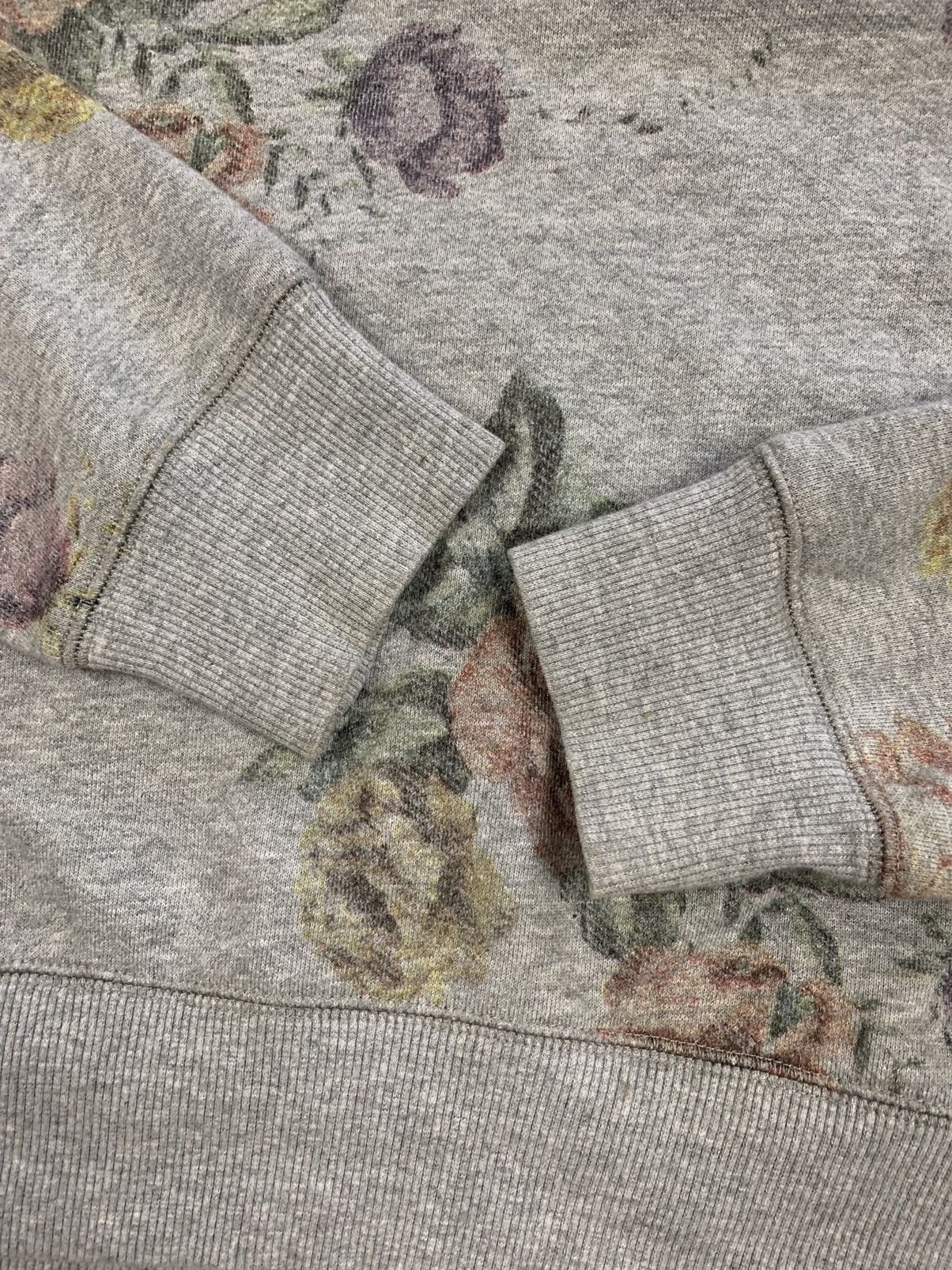 Marshall Artist Marshal Artist Flower Print Grey Sweatshirt Size US M / EU 48-50 / 2 - 5 Thumbnail