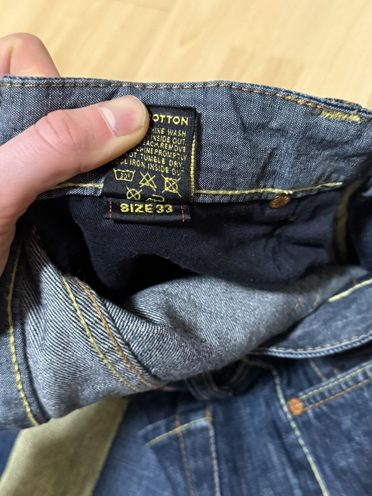 Evisu × Vintage Evisu vintage jeans Size US 33 - 8 Thumbnail