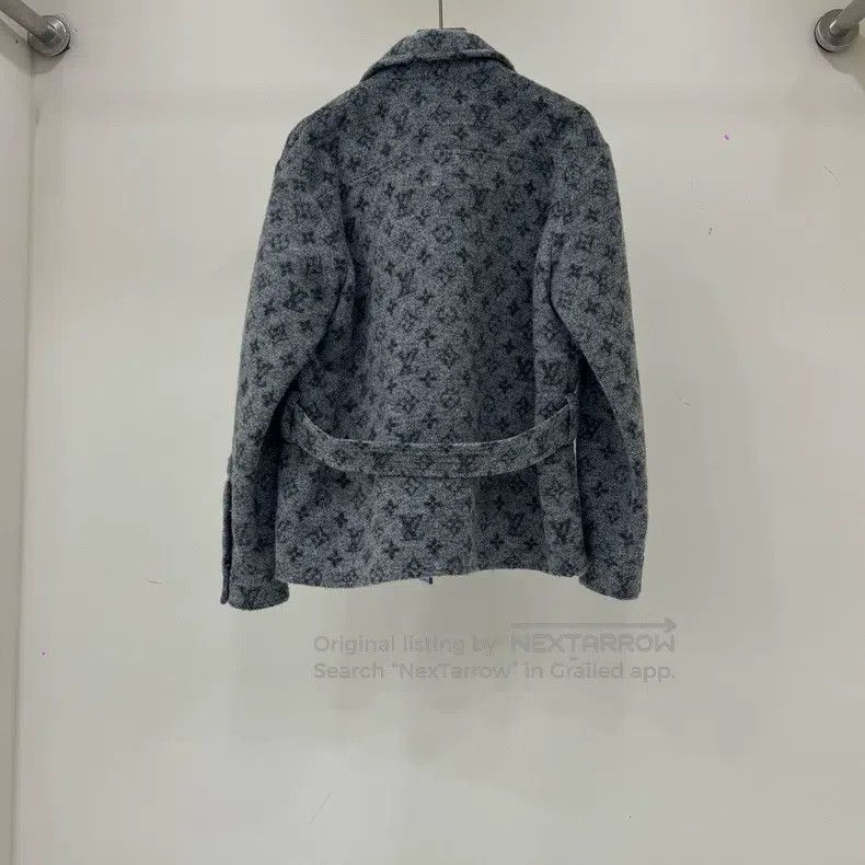 Other Louis Vuitton Black and grey printed wool suit coat Size XXS / US 00 / IT 34 - 2 Thumbnail