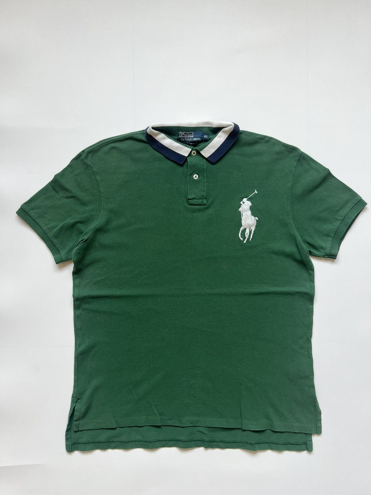 Polo Ralph Lauren Polo Ralph Lauren Chief Keef Big White Pony Polos Shirt Size US XL / EU 56 / 4 - 1 Thumbnail