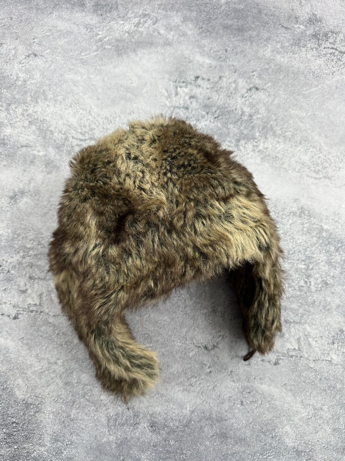 If Six Was Nine Vintage 90s Faux Fur Trapper Ushanka Mohair Fuzzy Hat Y2K Size ONE SIZE - 7 Thumbnail