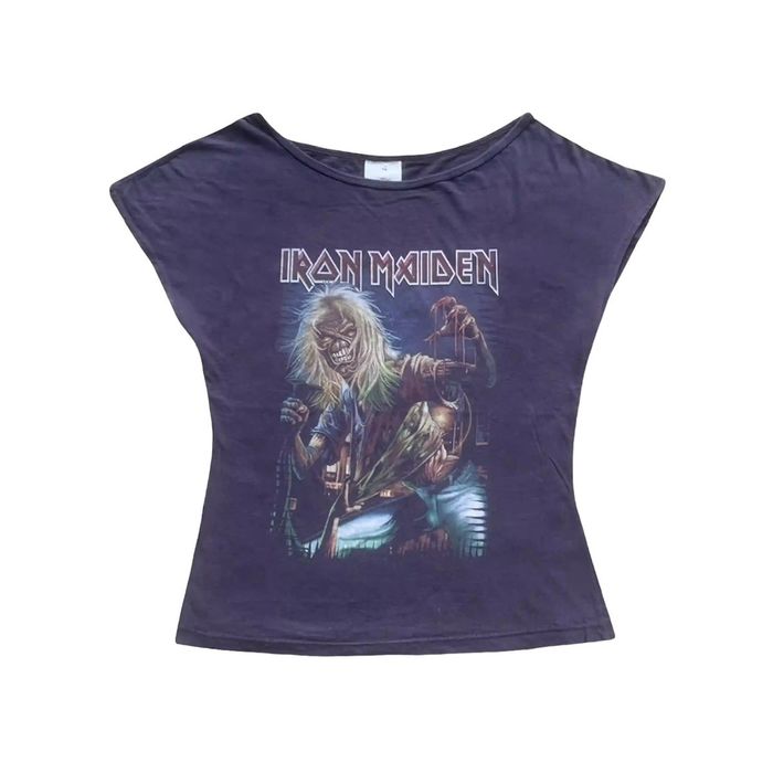 Metallica Vintage Iron Maiden Tank Top Women Band Tshirt | Grailed