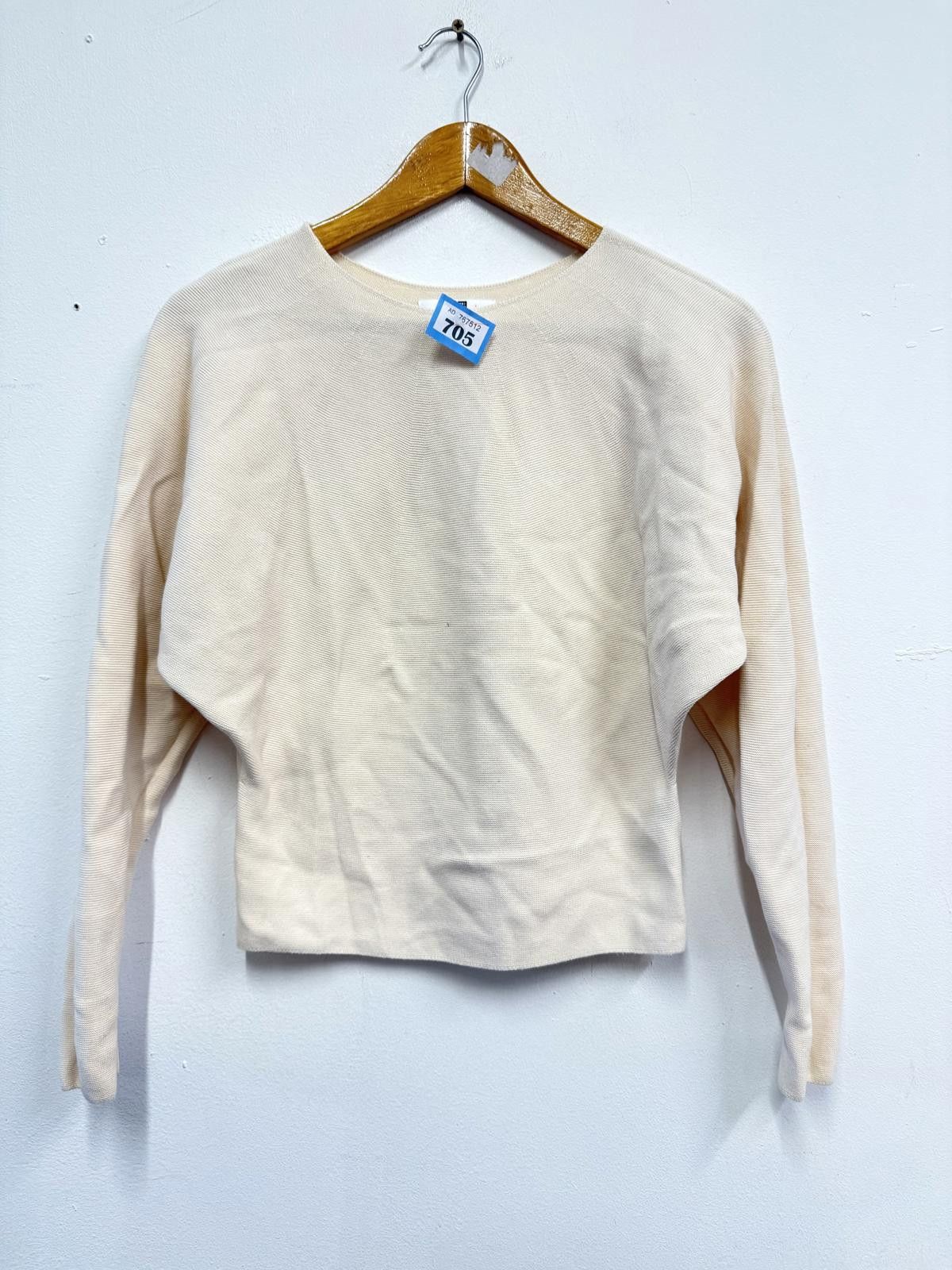 Uniqlo Uniqlo Light Beige Long Sleeve Sweater XS Size US XS / EU 42 / 0 - 1 Thumbnail