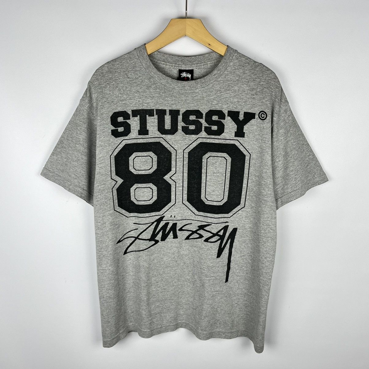 Stussy Vintage Stussy Big Logo Rare T Shirt 00’s Size US L / EU 52-54 / 3 - 1 Thumbnail