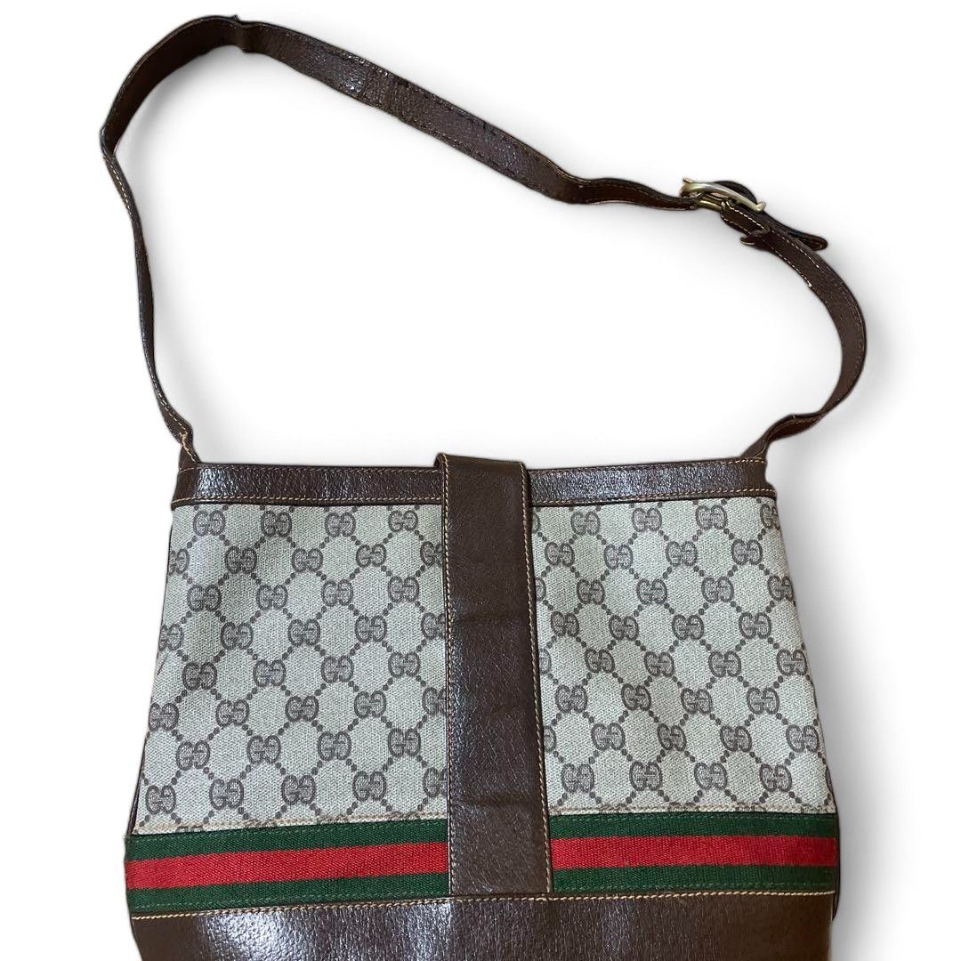 Gucci Gucci - Sherry Line Shoulder Bag Interlocking G Brown Size ONE SIZE - 4 Thumbnail