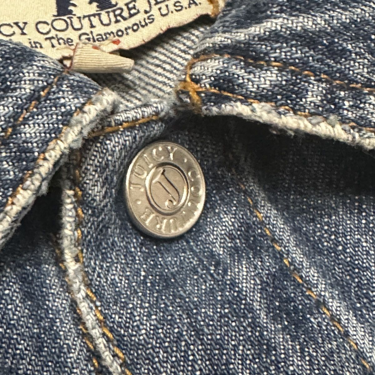 Juicy Couture Jeans Juisy Couture jeans jacket made in U.S.A. Size S / US 4 / IT 40 - 4 Thumbnail