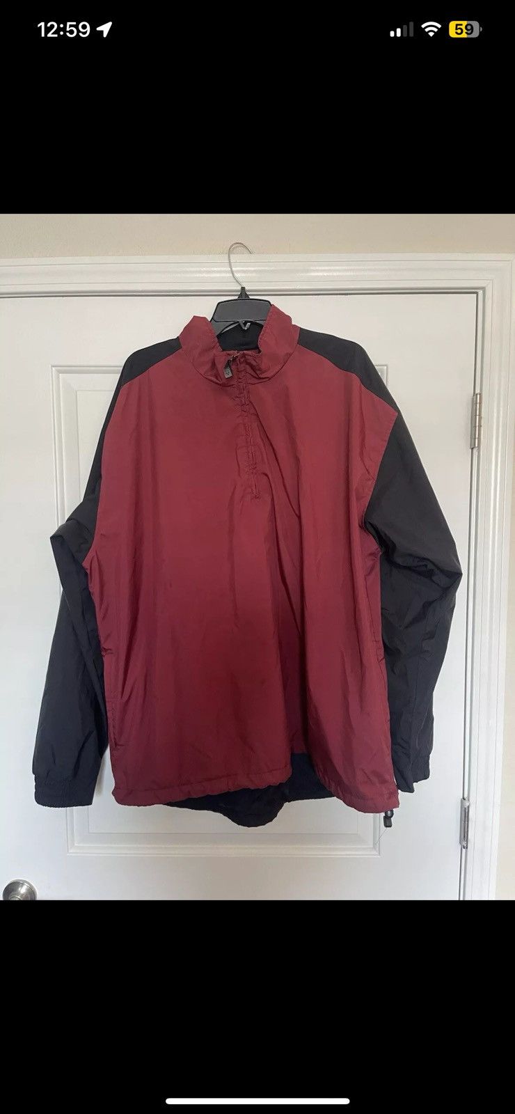 Nike × Vintage Nike Golf XXL Mens 1/4 Quarter Zip Golf Windbreaker Size US XXL / EU 58 / 5 - 1 Thumbnail