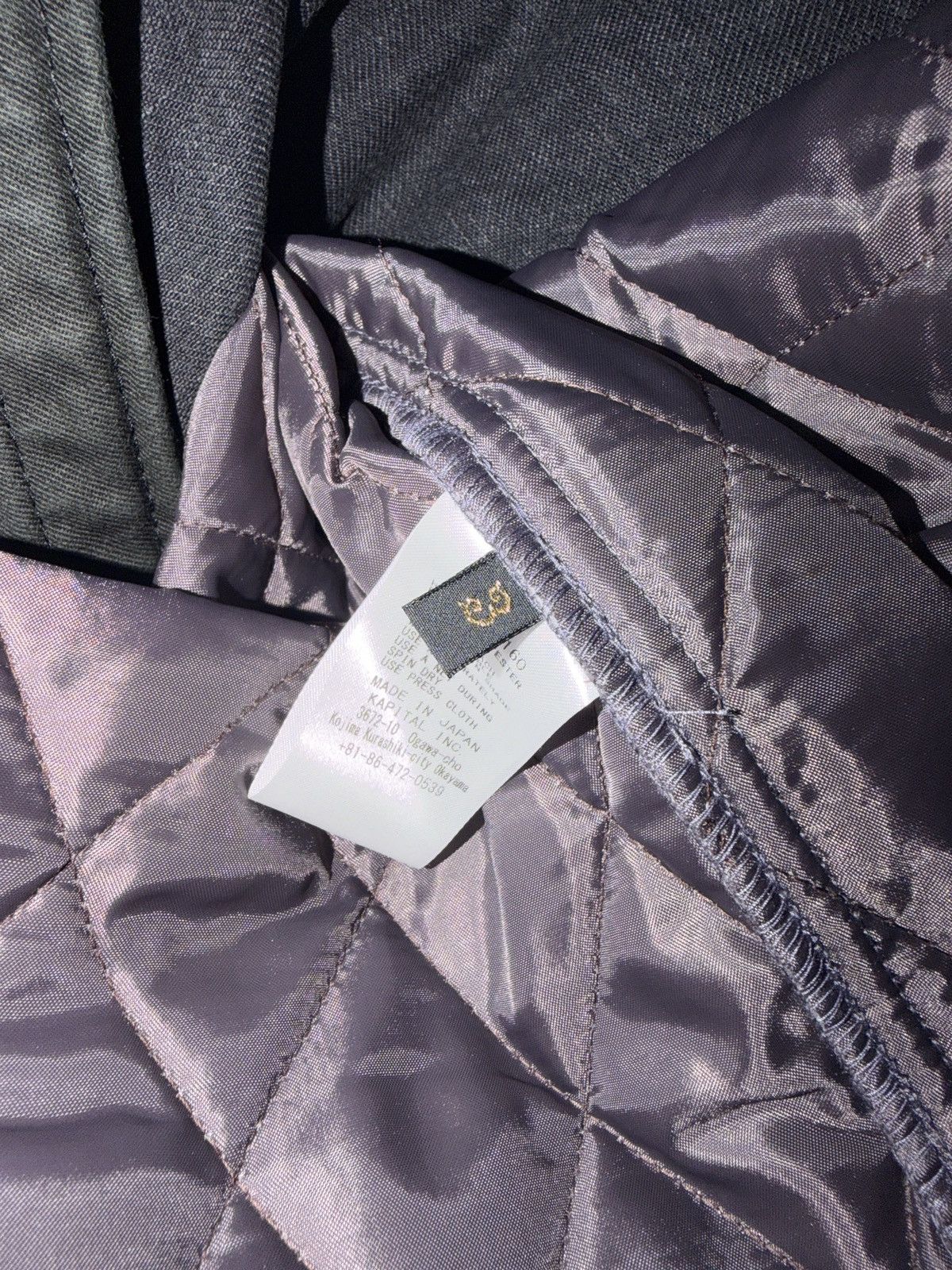 Kapital Kapital 14oz Denim T-Back Drizzler Jacket “Anarchy Rainbowy” Size US L / EU 52-54 / 3 - 15 Thumbnail