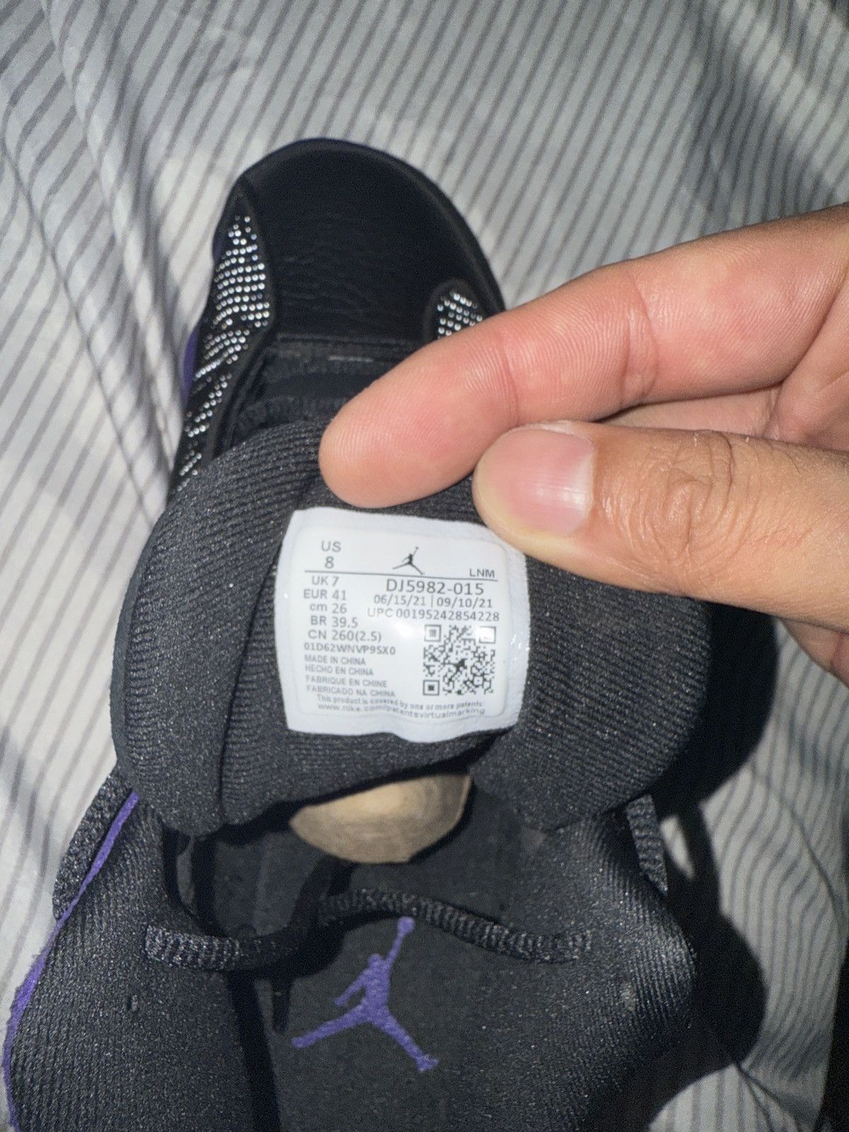 Jordan Brand Jordan 13 Court Purple New Never Worn Sz8 Size US 8 / EU 41 - 2 Thumbnail