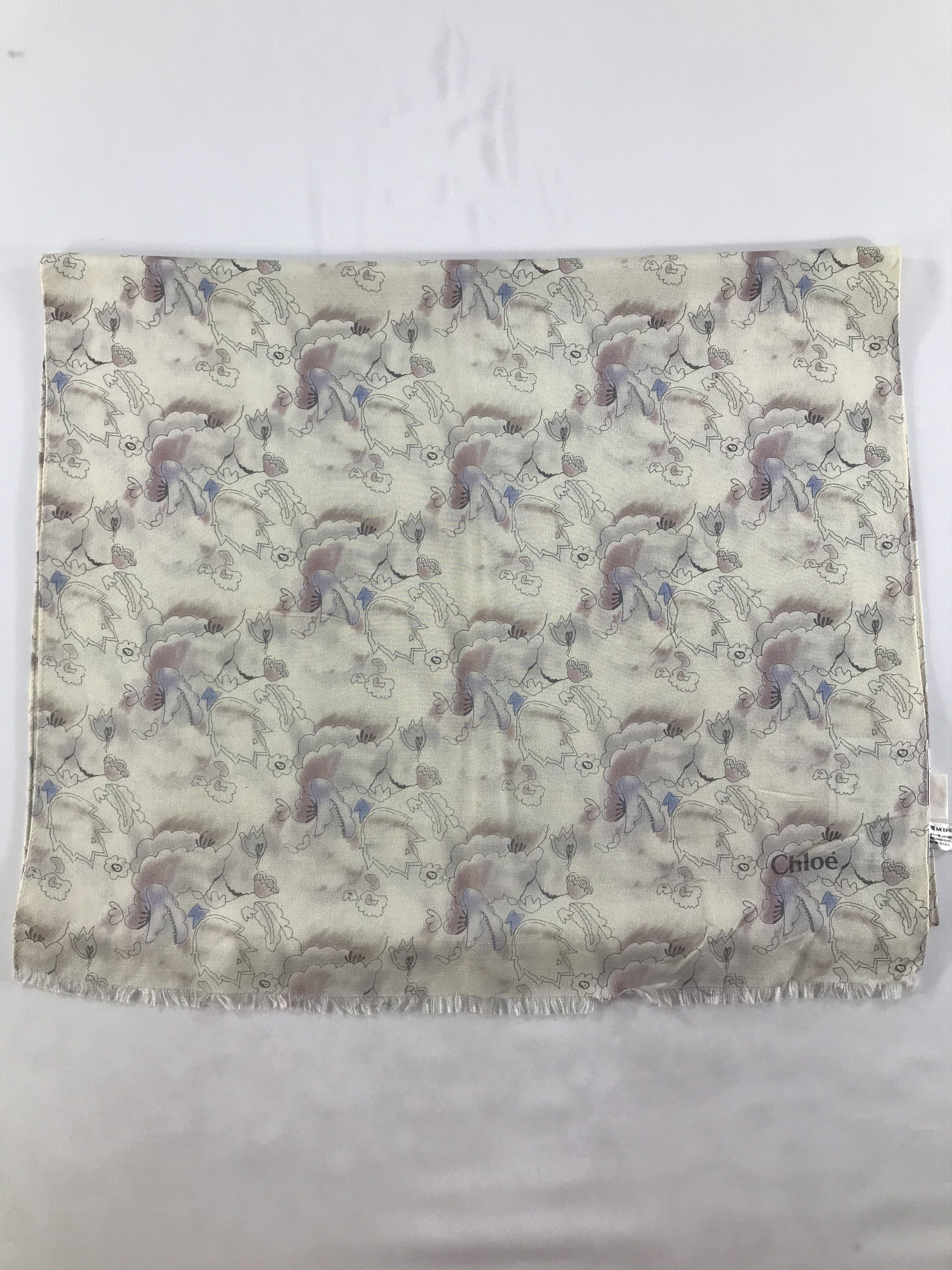 Chloe Vintage Chloe Scarf/Muffler/Neckwear MF1090 Size ONE SIZE - 2 Thumbnail
