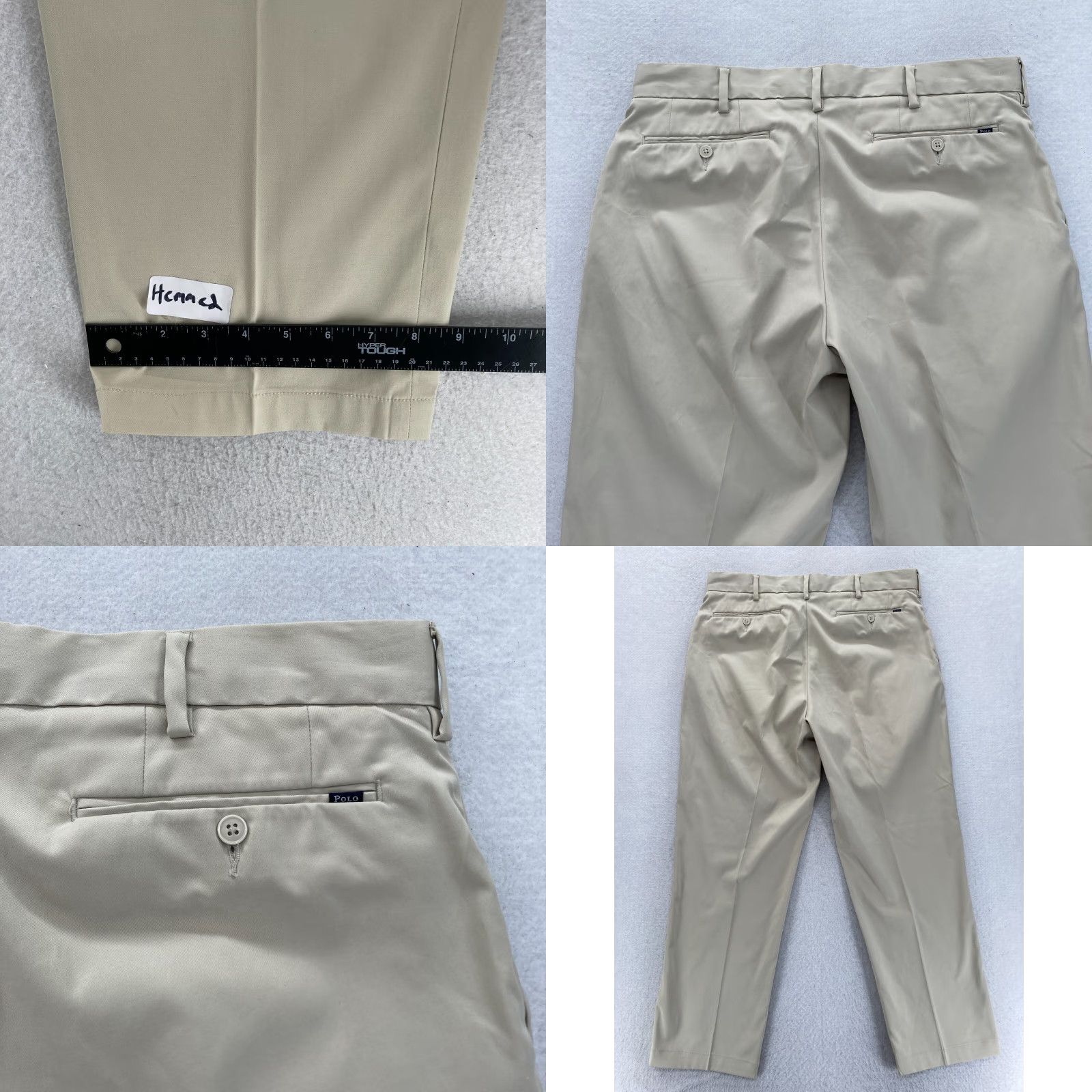Polo Ralph Lauren Polo Ralph Lauren Golf Pants Mens 34x32 Beige Performance Stretch Classic Fit Size US S / EU 44-46 / 1 - 9 Thumbnail