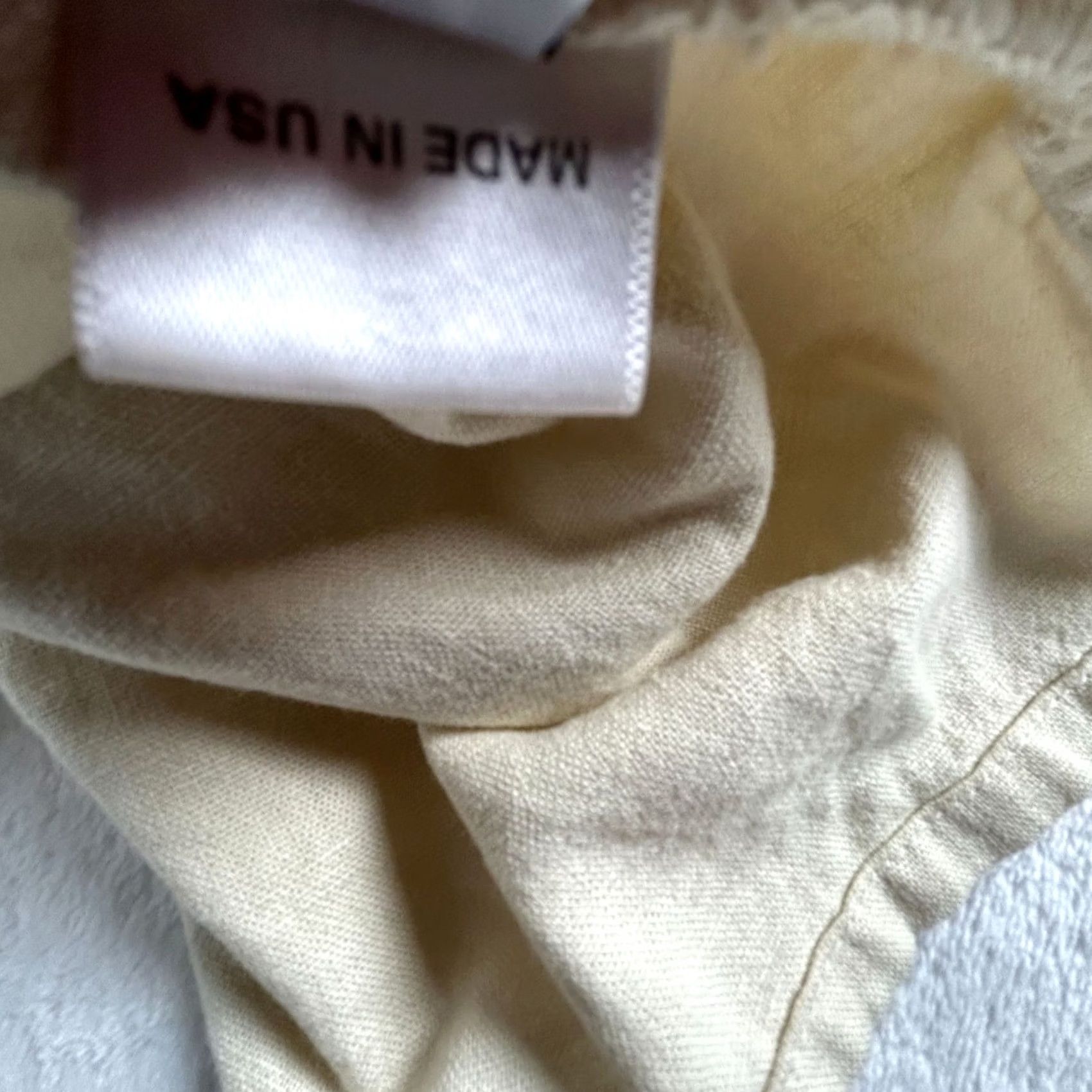 Arrow Me & Arrow Women Ivory Boat Neck Dolman Sleeve Top Blouse Medium Casual USA Made Size M / US 6-8 / IT 42-44 - 5 Thumbnail