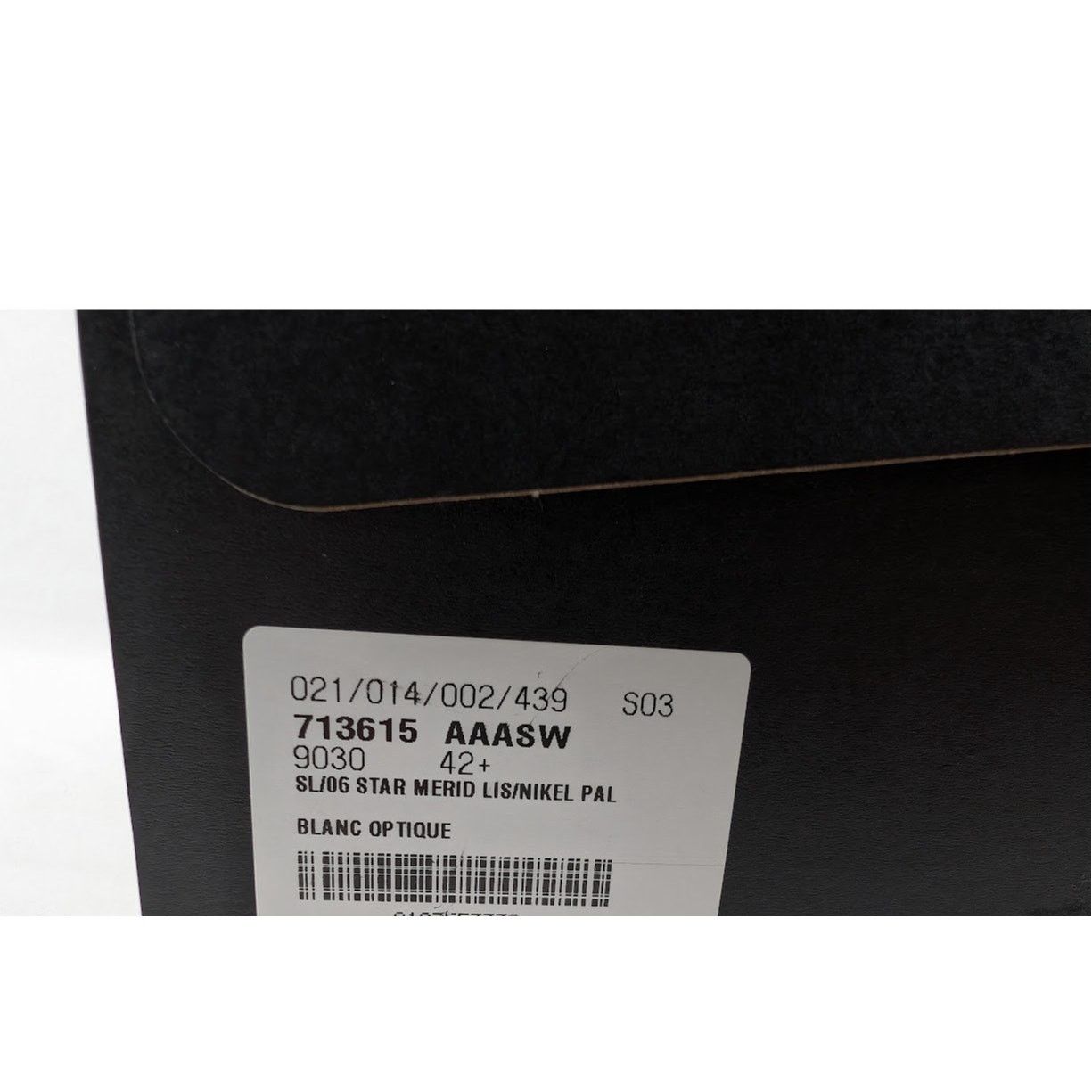 Saint Laurent Paris o1rshd1 SL/06 Star Merid Low-Top Sneakers in Blanc Optique Size US 9.5 / EU 42-43 - 20 Thumbnail