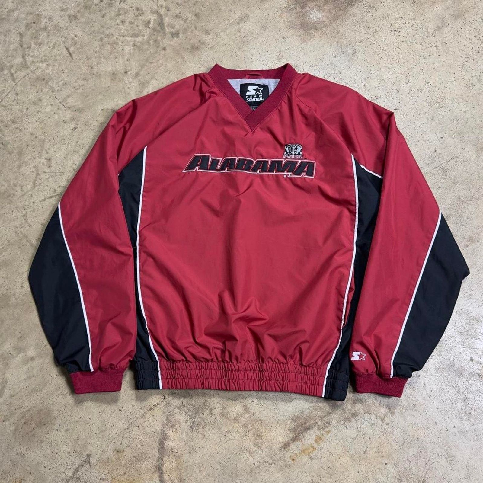 Japanese Brand × Starter 00's Team Starter Red University Of Alabama Retro Sweatshirt Size US S / EU 44-46 / 1 - 1 Thumbnail