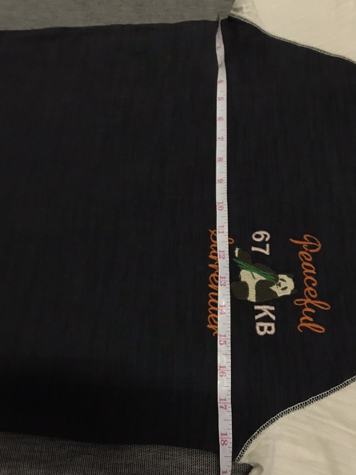 Japanese Brand Japanese Brand Peaceful Surrender Embroidery Design Size US M / EU 48-50 / 2 - 8 Thumbnail