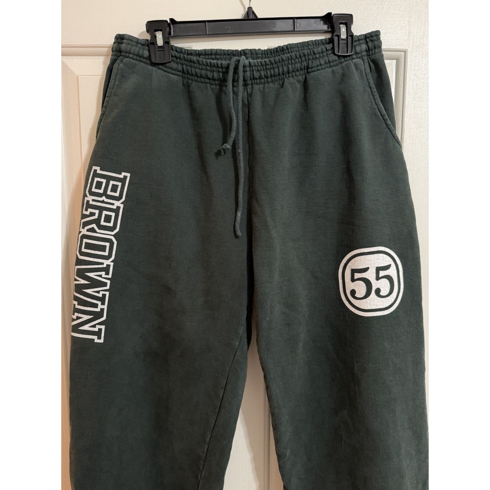 Vintage Vintage Brown University Sweatpants Heavyweight Size US 36 / EU 52 - 3 Thumbnail