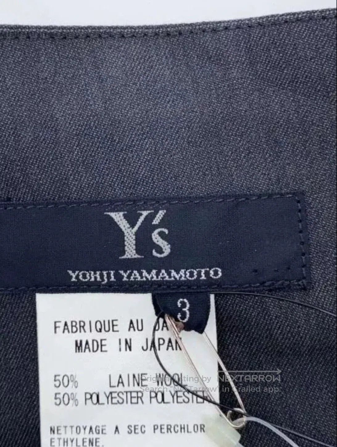 Yohji Yamamoto Y's Yohji Yamamoto Black Pleated Skirt. Size 30" / US 8 / IT 44 - 4 Thumbnail