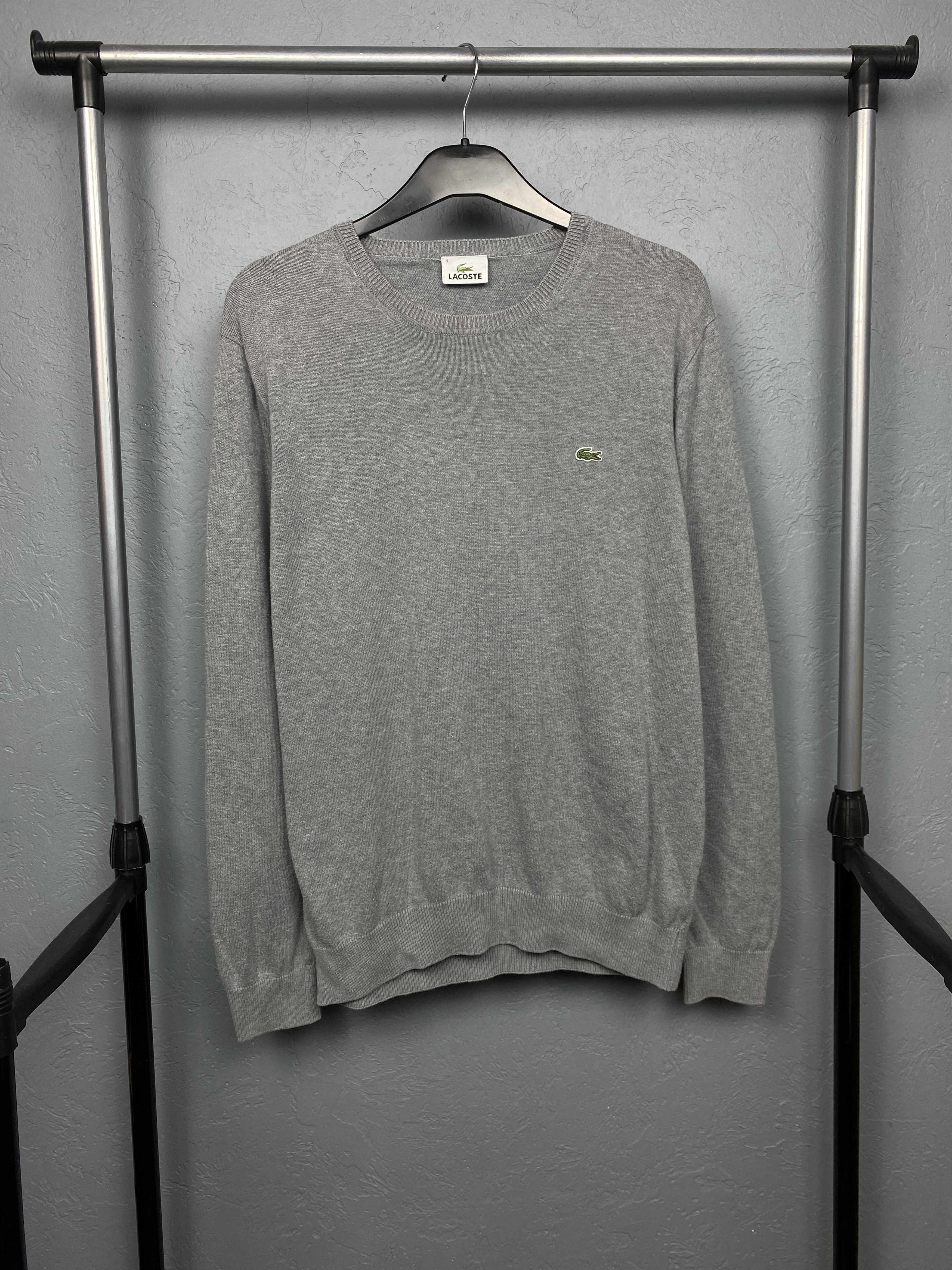 Lacoste Lacoste Vintage Mens Crew Neck Knit Sweater Size US M / EU 48-50 / 2 - 1 Thumbnail