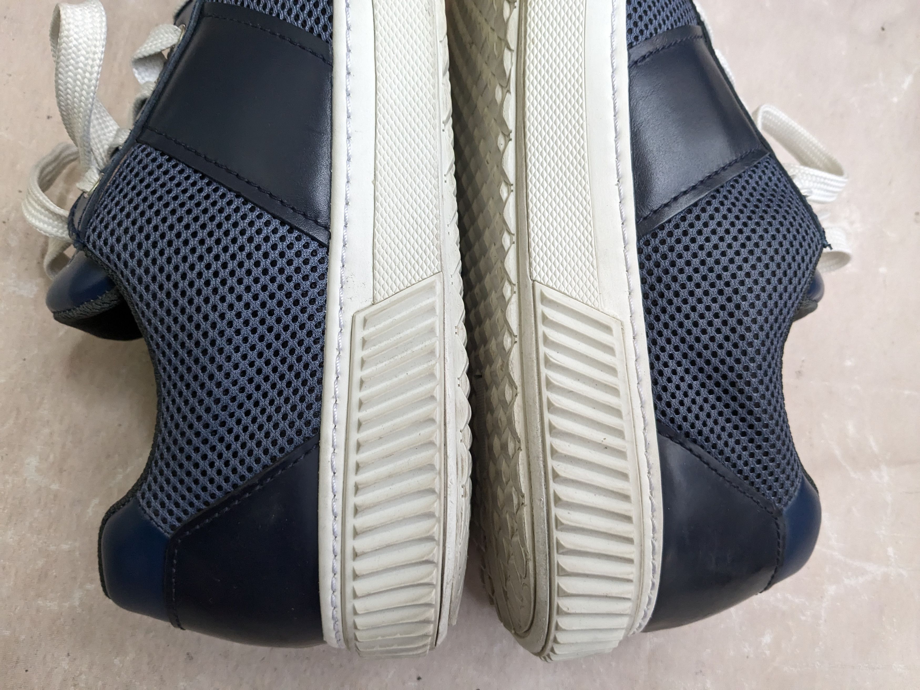 Prada Prada Sneakers Navy Blue 10.5 Size US 10.5 / EU 43-44 - 10 Thumbnail