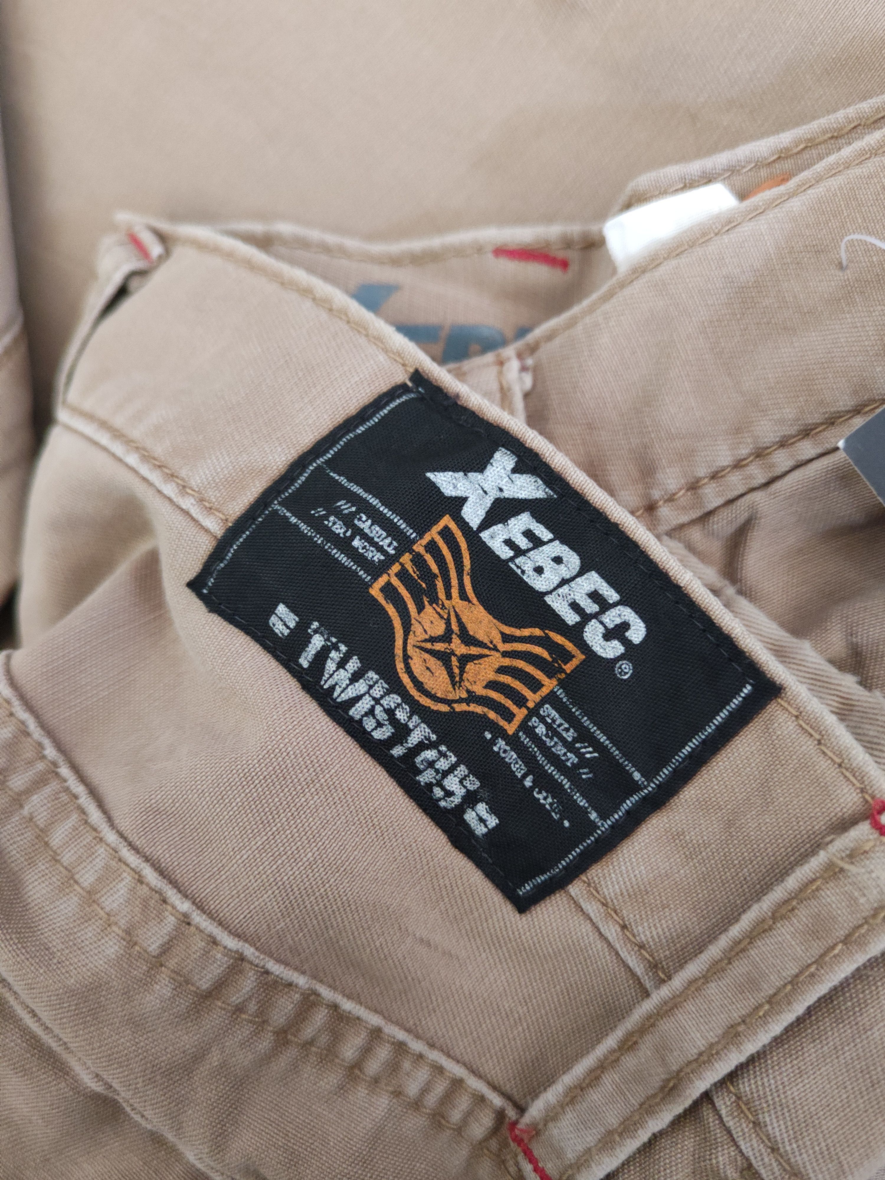 Japanese Brand DL Xebec Beige Multipocket Cargo Pants #46-077 Size US 32 / EU 48 - 12 Thumbnail