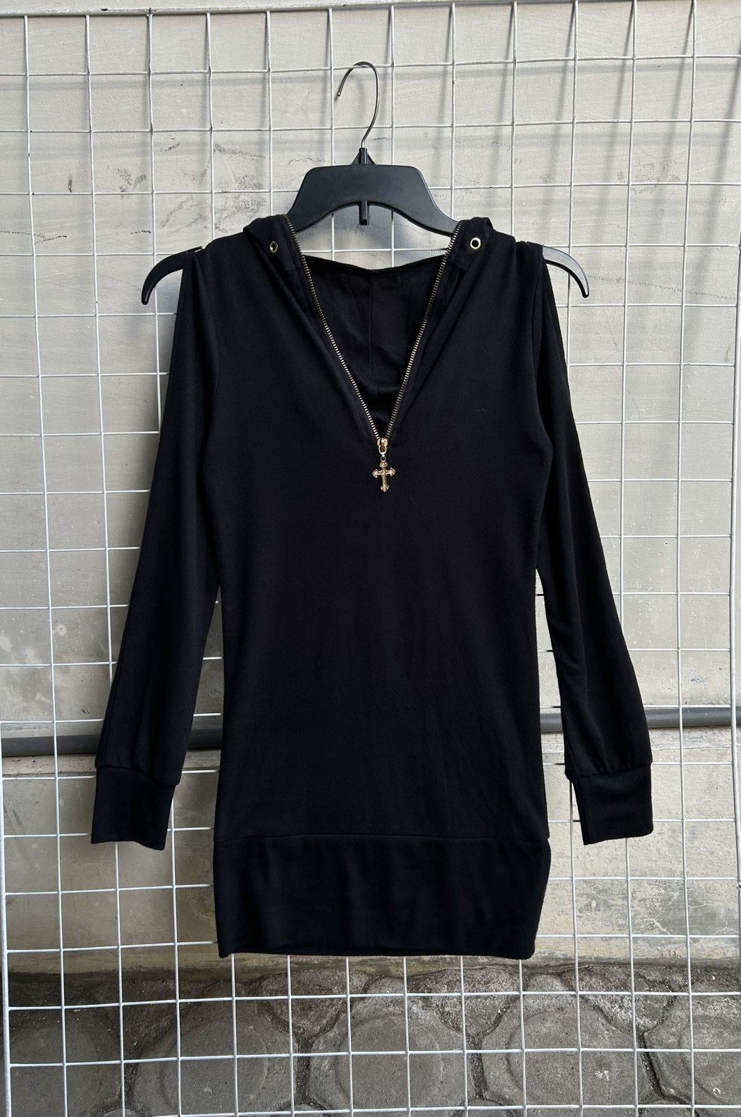Japanese Brand 2000s Body Jeine Backless cold Shoulder Size M / US 6-8 / IT 42-44 - 8 Thumbnail