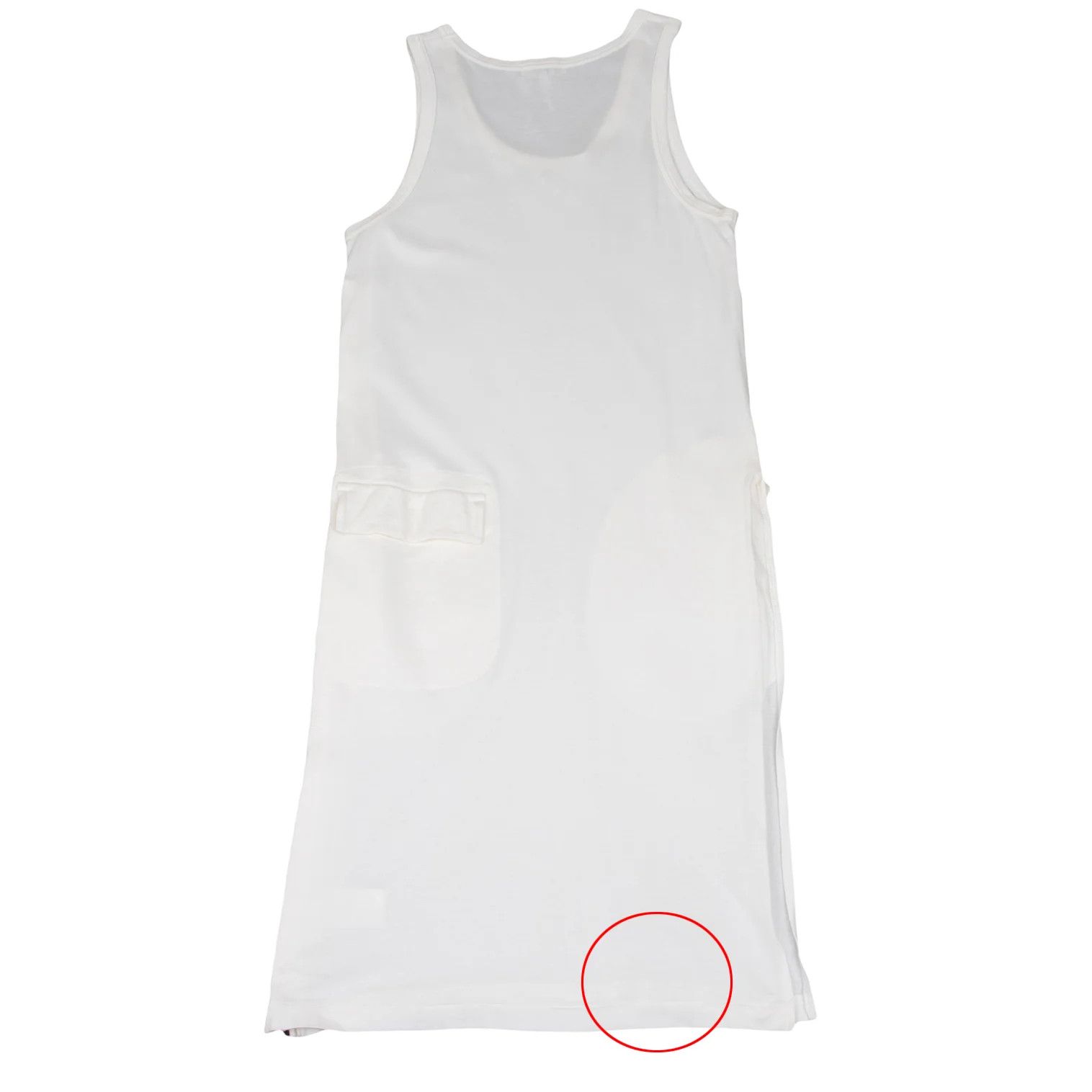 Yohji Yamamoto Yohji Yamamoto Cotton Long Tank Top Off 3 Size US S / EU 44-46 / 1 - 8 Thumbnail
