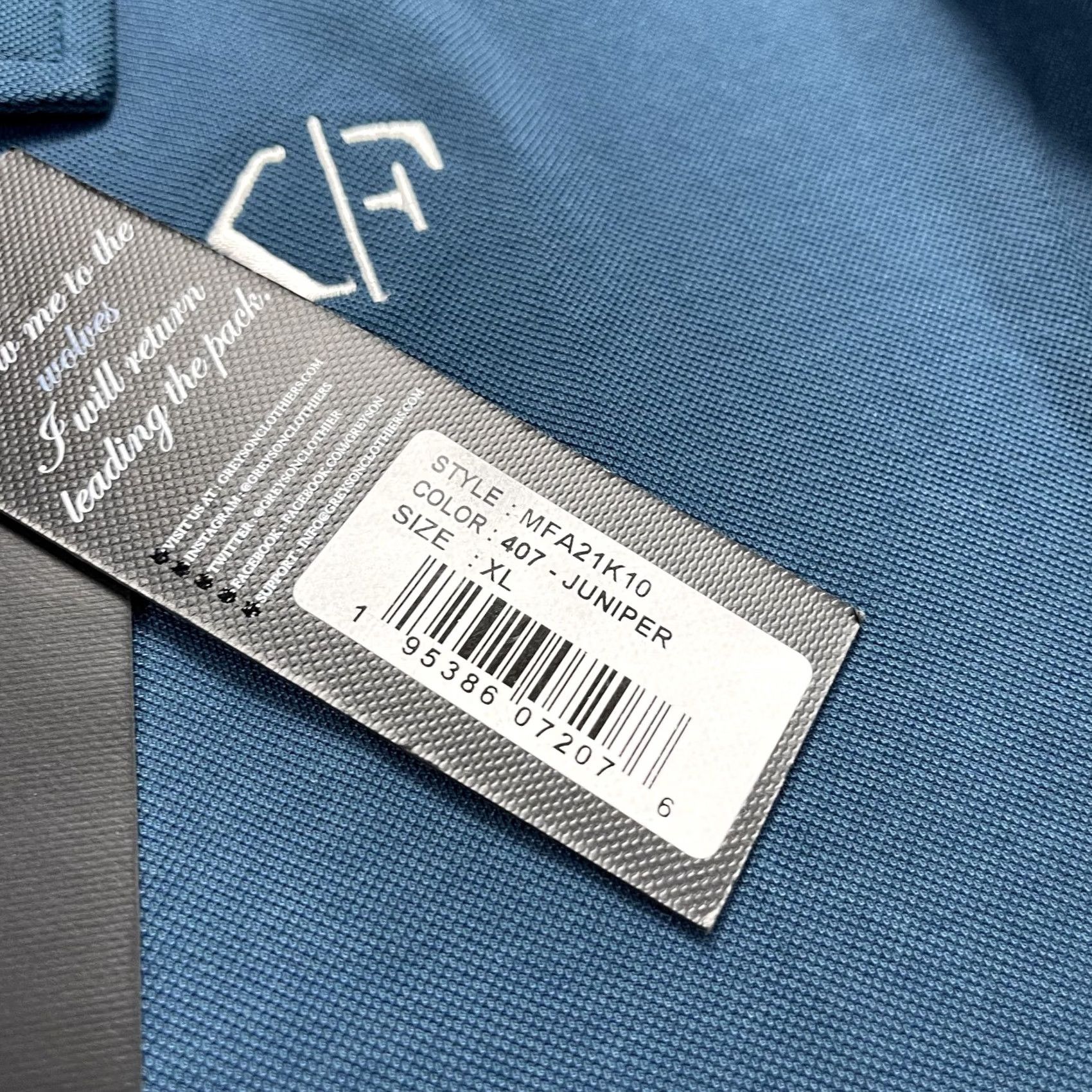 Vintage Greyson Golf Polo Shirt Mens XL Blue Korn Ferry Tour Logo NWT Cotton Blend Modern Casual Polo Shirt Mens XL Blue Korn Ferry Tour Logo NWT Size US XL / EU 56 / 4 - 5 Thumbnail