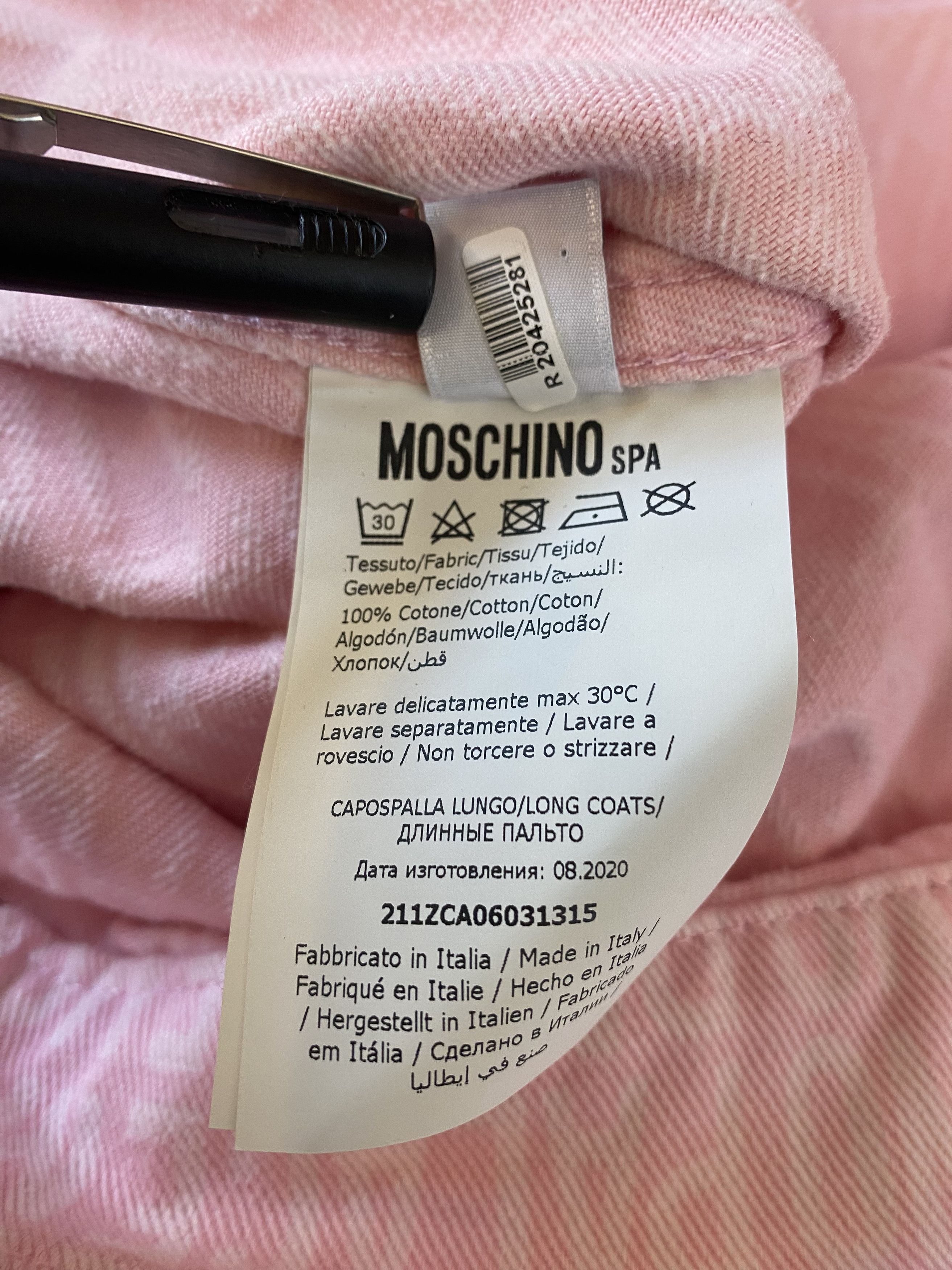 Moschino × Palace PALACE X MOSCHINO DENIM JACKET Size US M / EU 48-50 / 2 - 5 Thumbnail