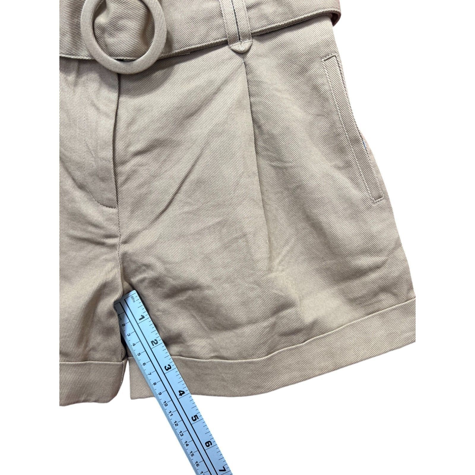 Other Ryegrass - Women's Mid-Rise Pleated Short - Light Brown - 4 Size 27" / US 4 / IT 40 - 8 Thumbnail
