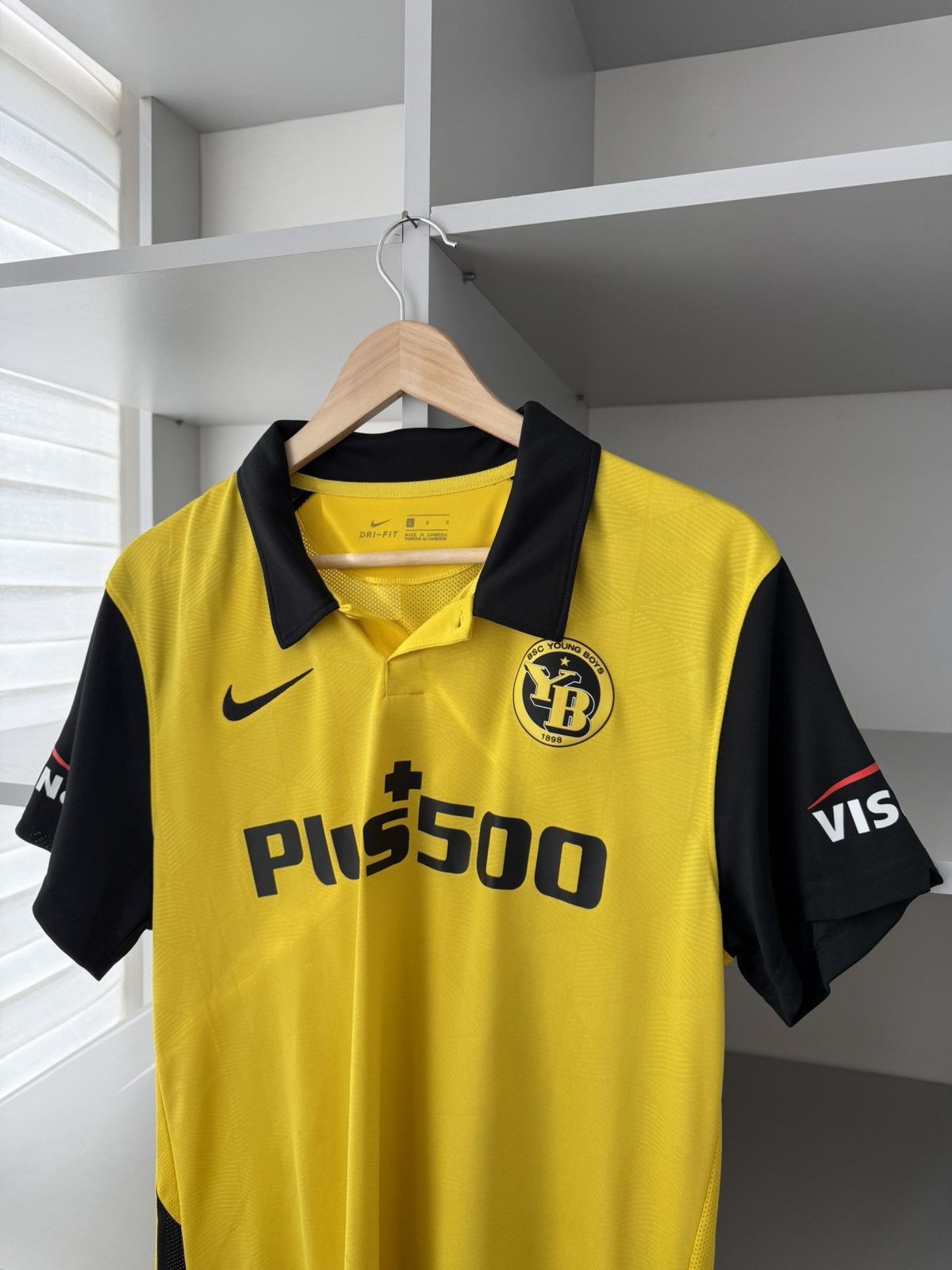 Nike Nike x Young Boys BSC Club 2020 2021 Home Jersey Size US L / EU 52-54 / 3 - 2 Thumbnail