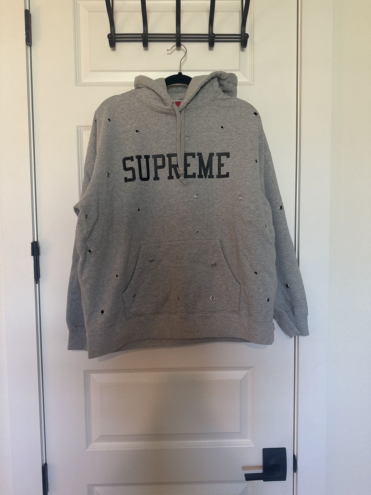 Supreme Supreme Grommet Hoodie – FW20 Size US L / EU 52-54 / 3 - 2 Thumbnail