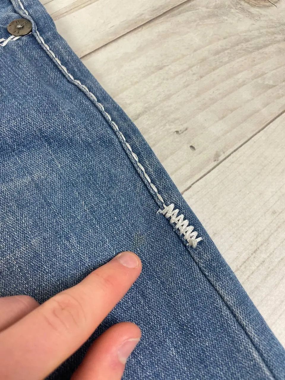 True Religion Vintage True Religion Straight Denim Jeans Japan Baggy 90s Size US 32 / EU 48 - 14 Thumbnail