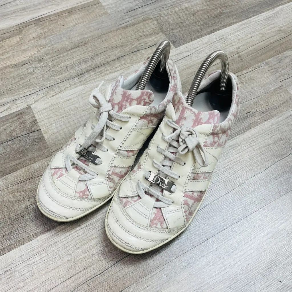 Dior Vintage Dior monogram shoes Size: 37 Size US 6 / IT 36 - 2 Thumbnail